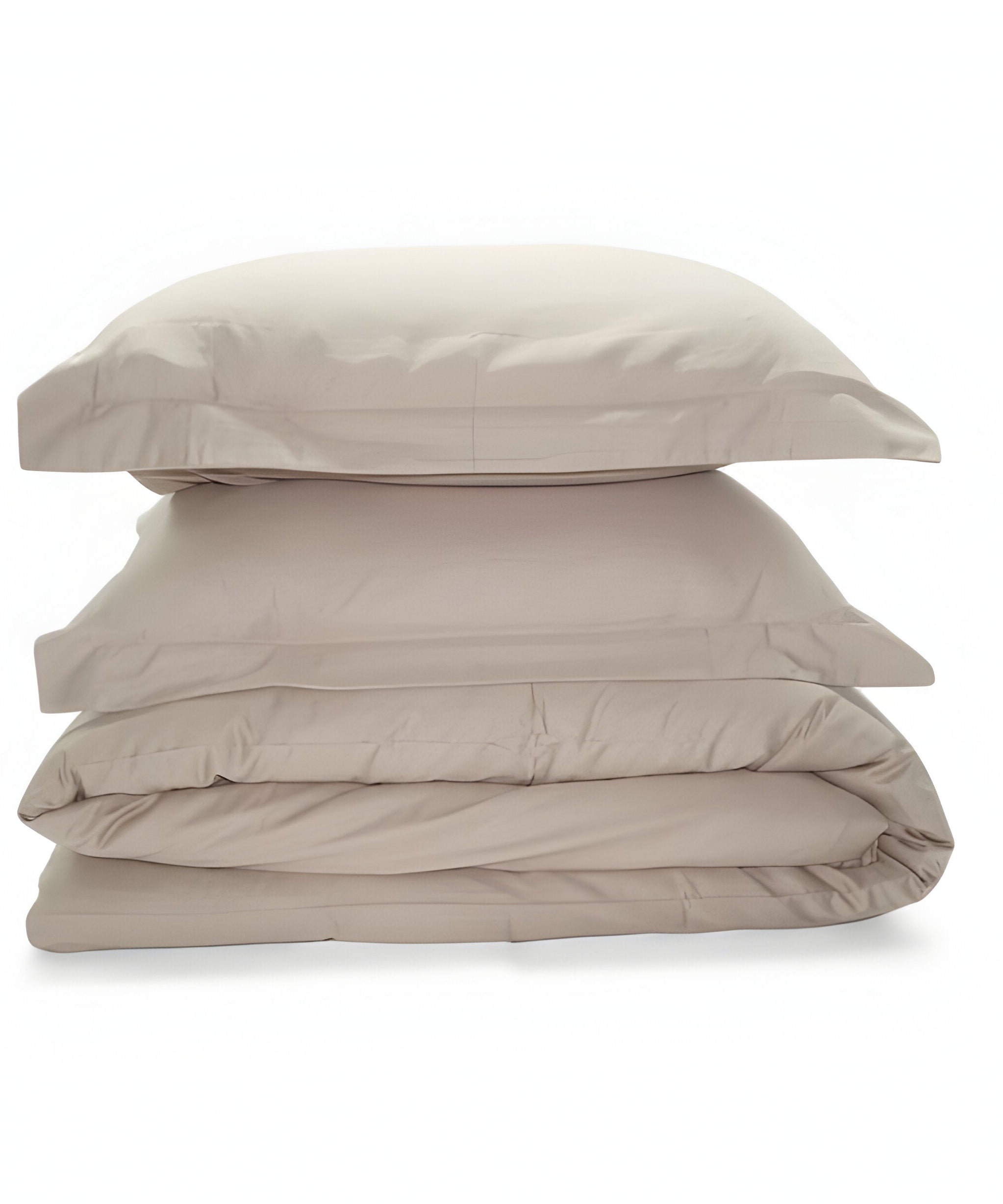 400TC Cotton Sateen Solid Duvet Cover Set