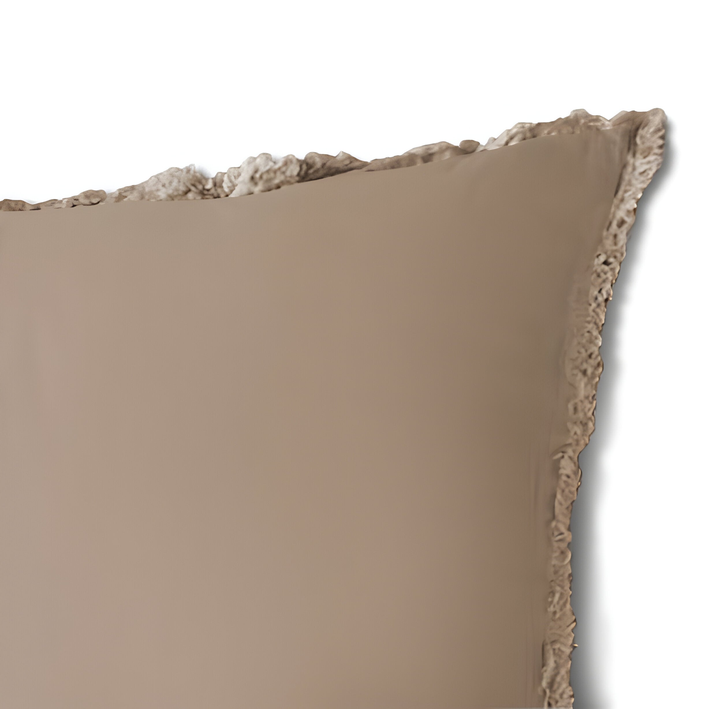 400TC Cotton Sateen Solid Fringe Duvet Cover Set