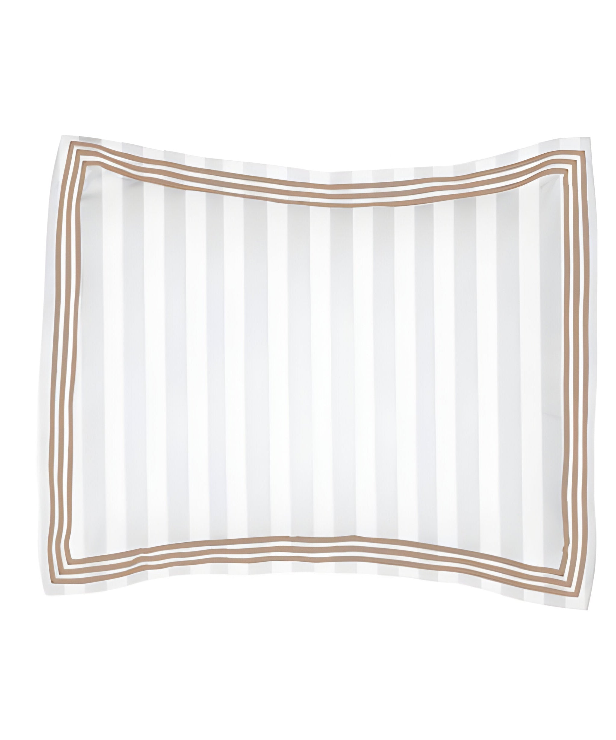 400TC Cotton Sateen Triple Edge Embroidery Stripe Duvet Cover Set