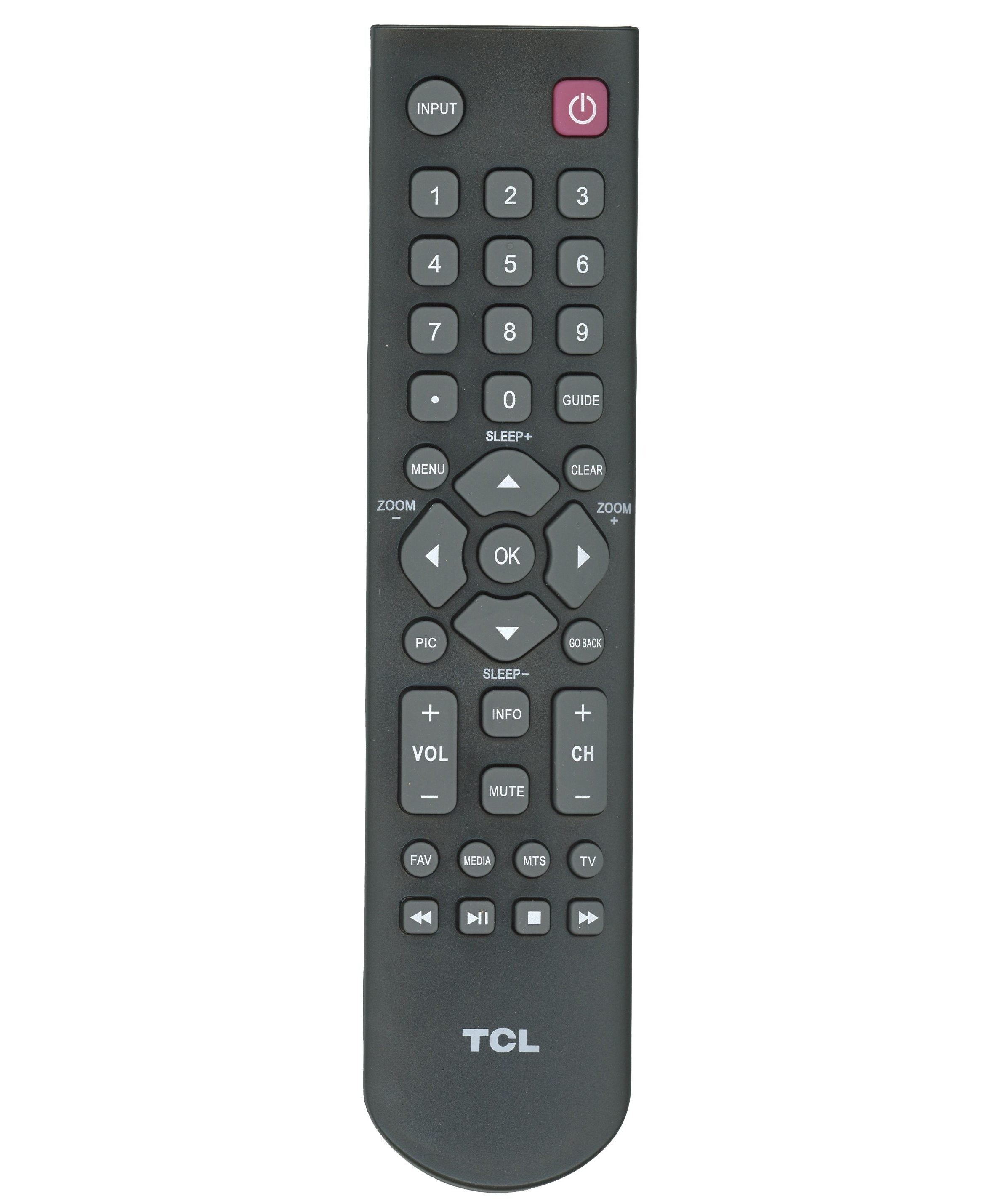 TCL 06520W37E003X TV Remote Control