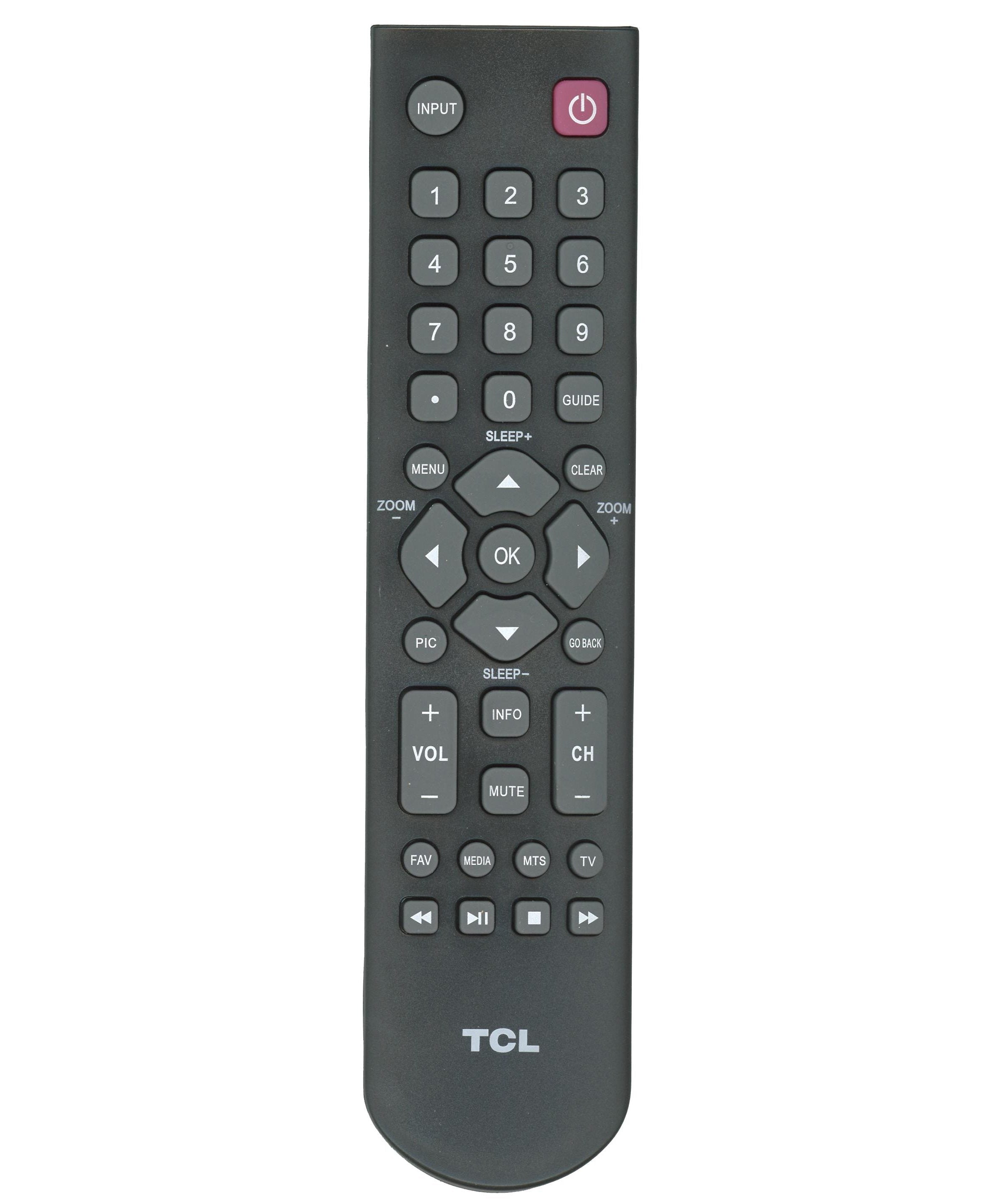 TCL 06526W37E003X TV Remote Control