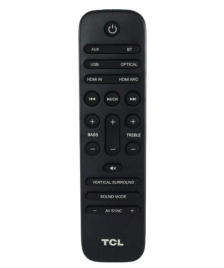 TCL 405001267 Sound Bar Remote Control