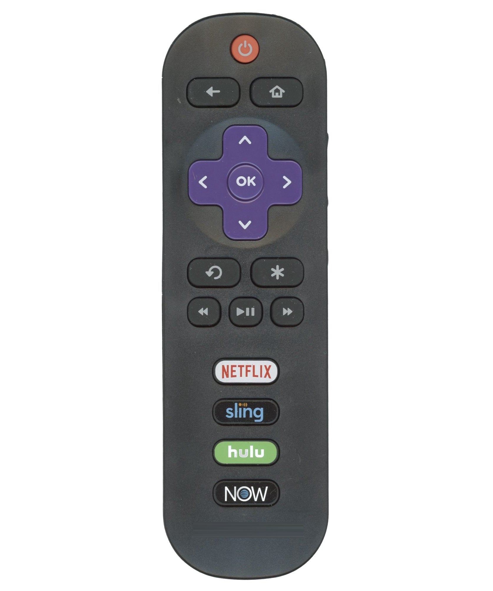 TCL RC280 Roku TV Remote Control | Netflix | sling | Hulu | Att Now - 06-IRPT20-JRC280