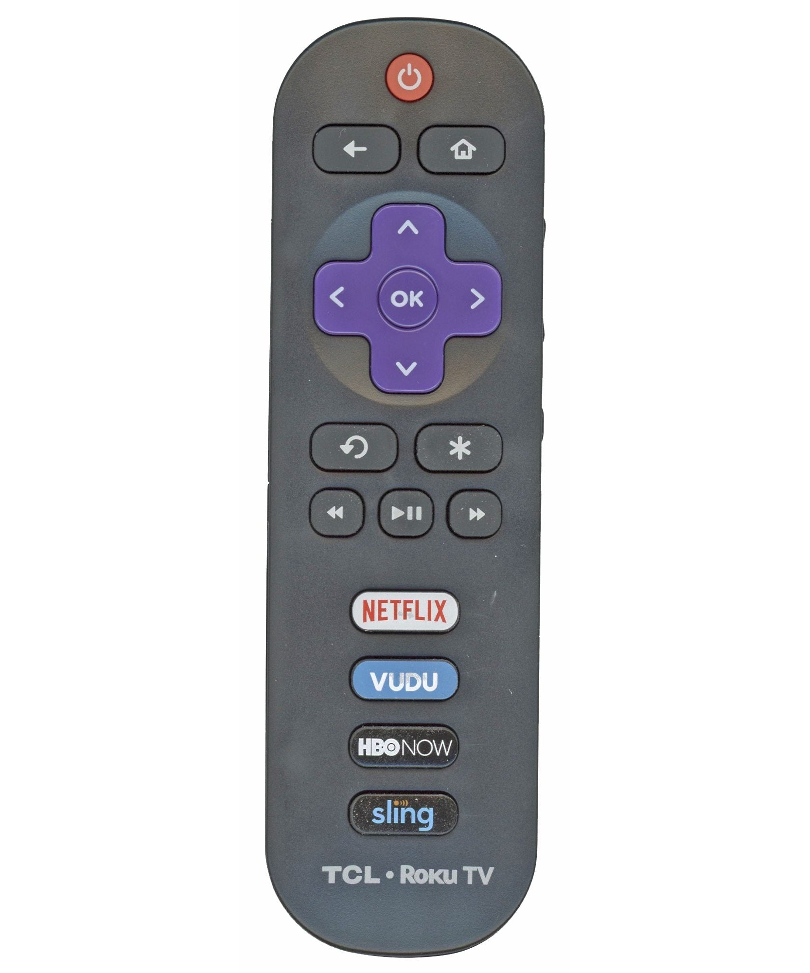TCL RC280 Roku TV Remote Control - 06-IRPT20-HRC280
