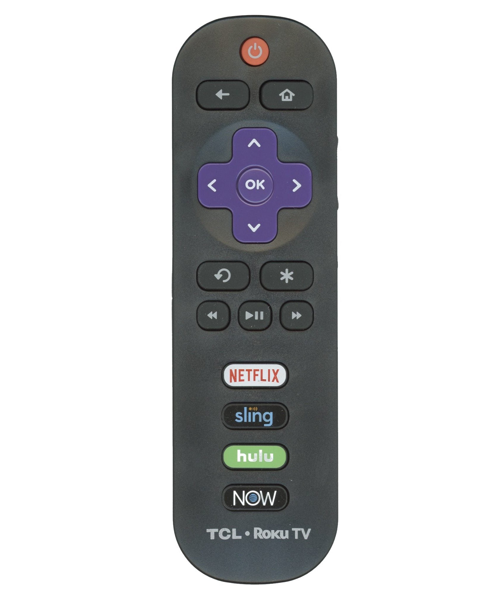 TCL RC280J 2019 Roku TV Remote Control - 06-IRPT20-MRC280J