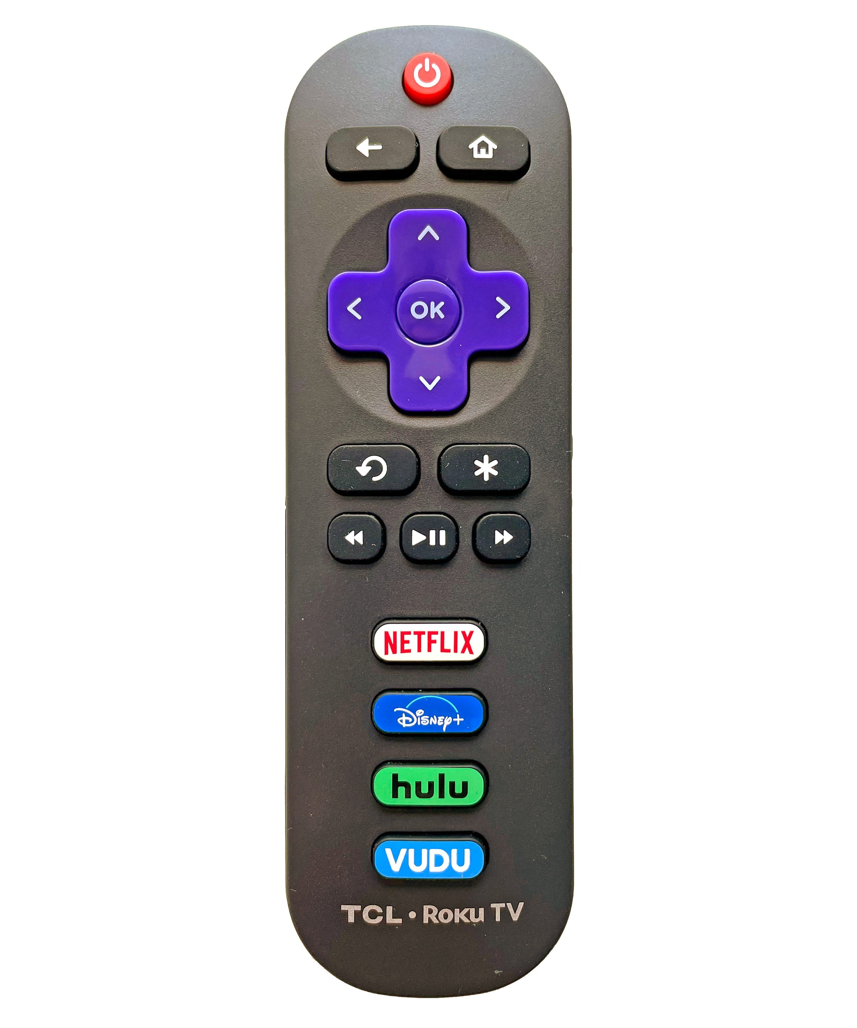 TCL RC280J 2022 Roku TV Remote Control - 06-IRPT20-XRC280J
