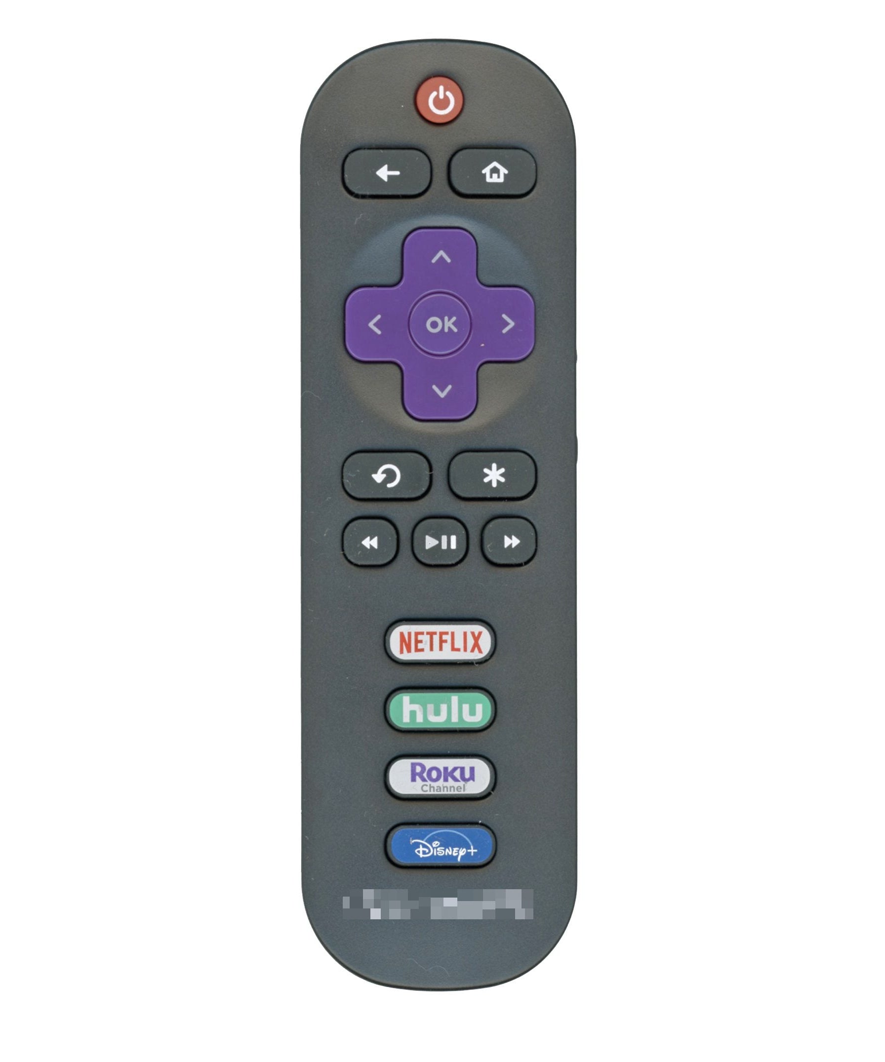 TCL RC280J Roku TV Remote Control - 06-IRPT20-URC280J