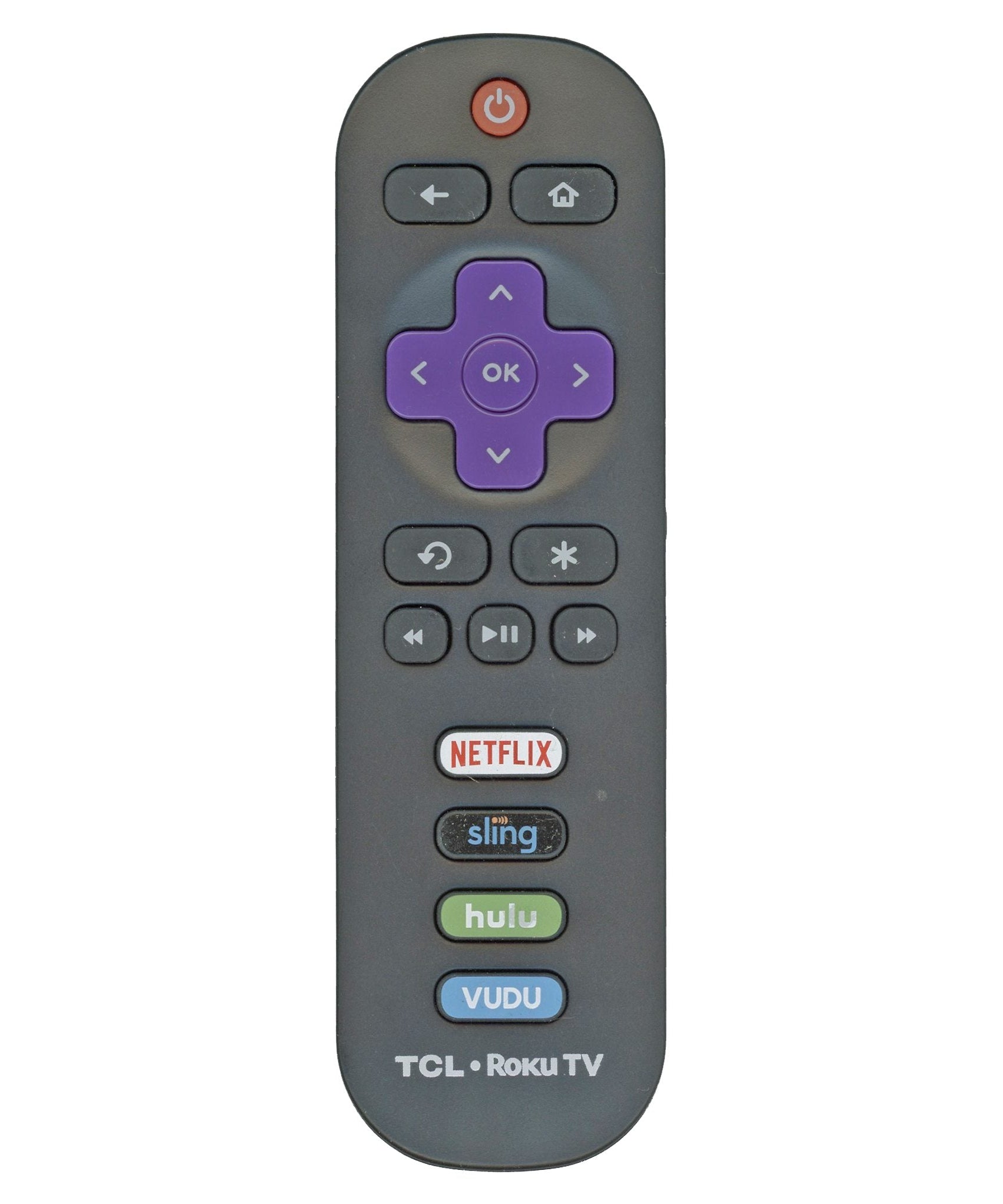 TCL RC280J Roku TV Remote Control - 06-IRPT20-IRC280J