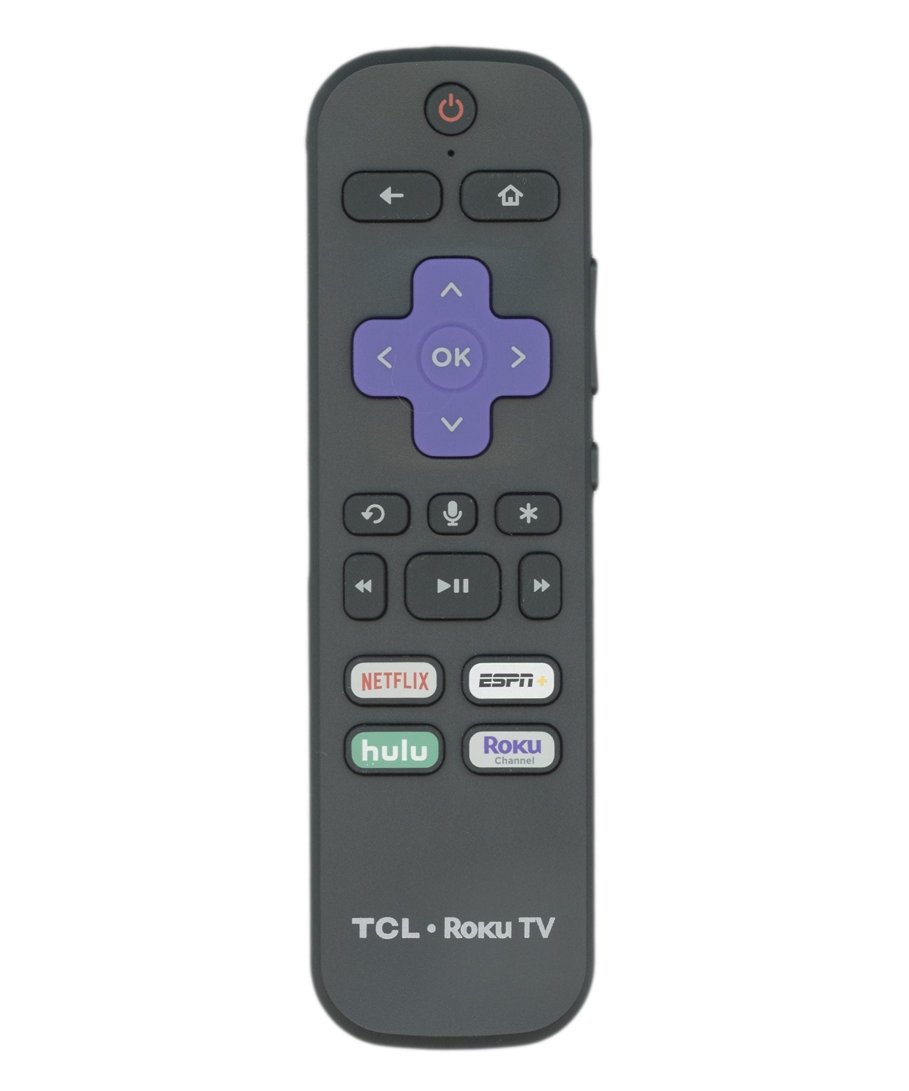 TCL RCAL5 ROKU VOICE TV Remote Control - 06-WFZNYY-ERC580