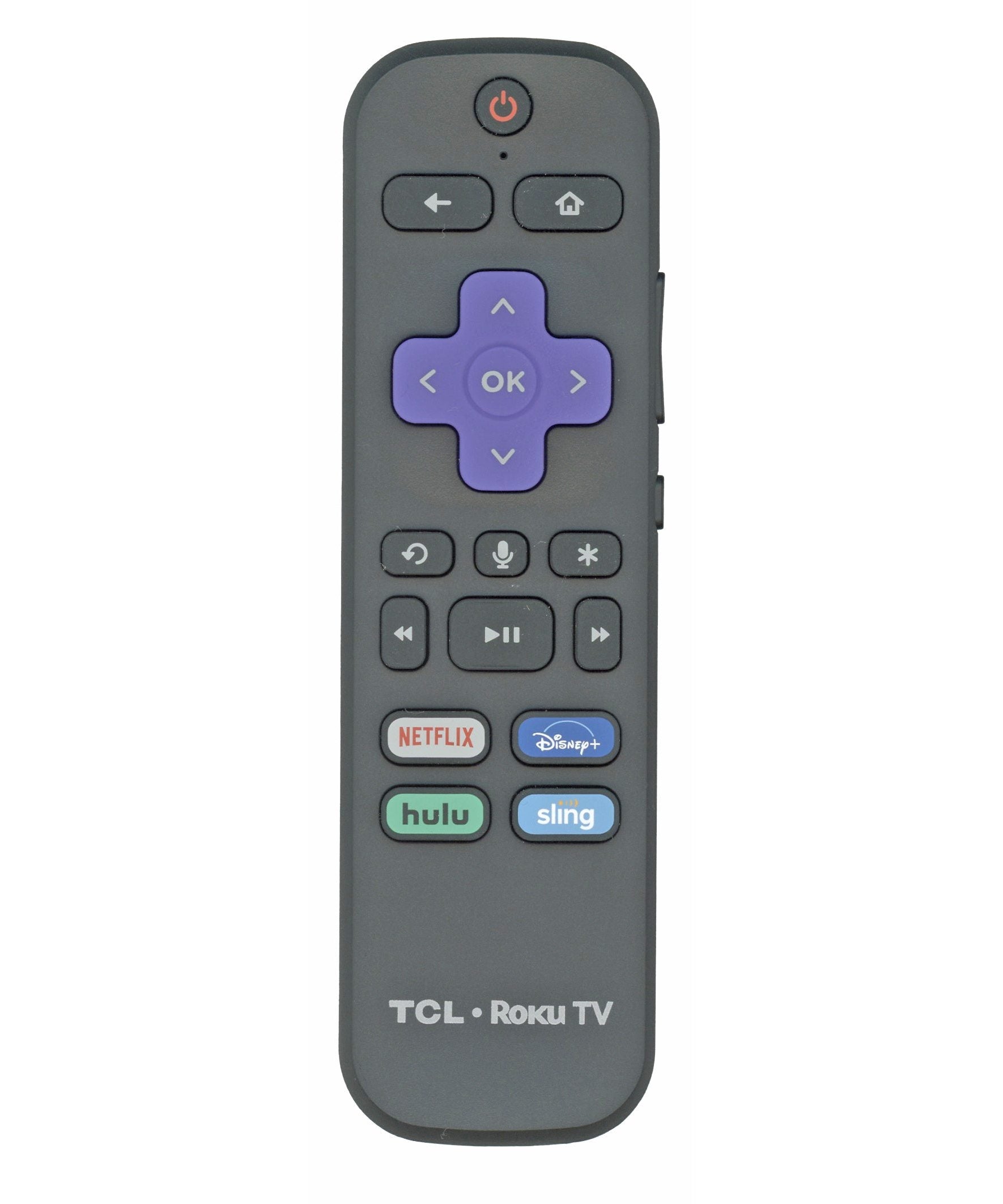 TCL RCAL5 ROKU w/ VOICE TV Remote Control  - 06-WFZNYY-FRC580