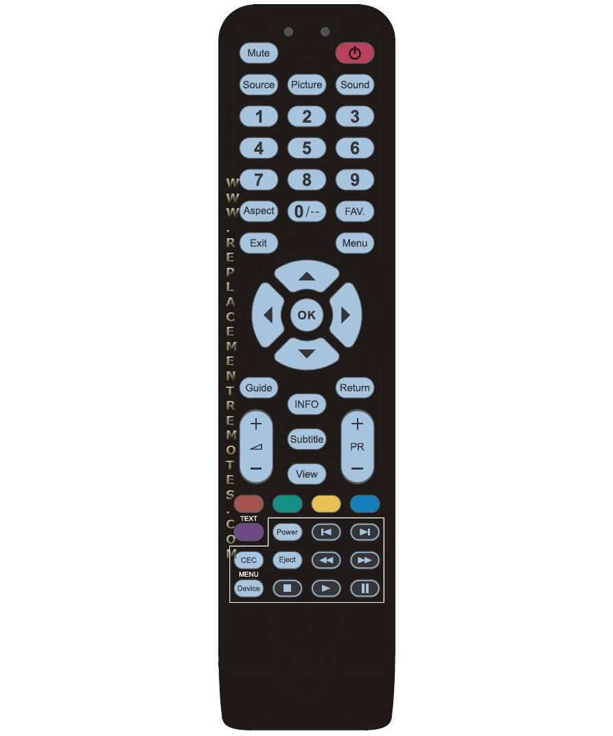 TCL TCL001 TV Remote Control