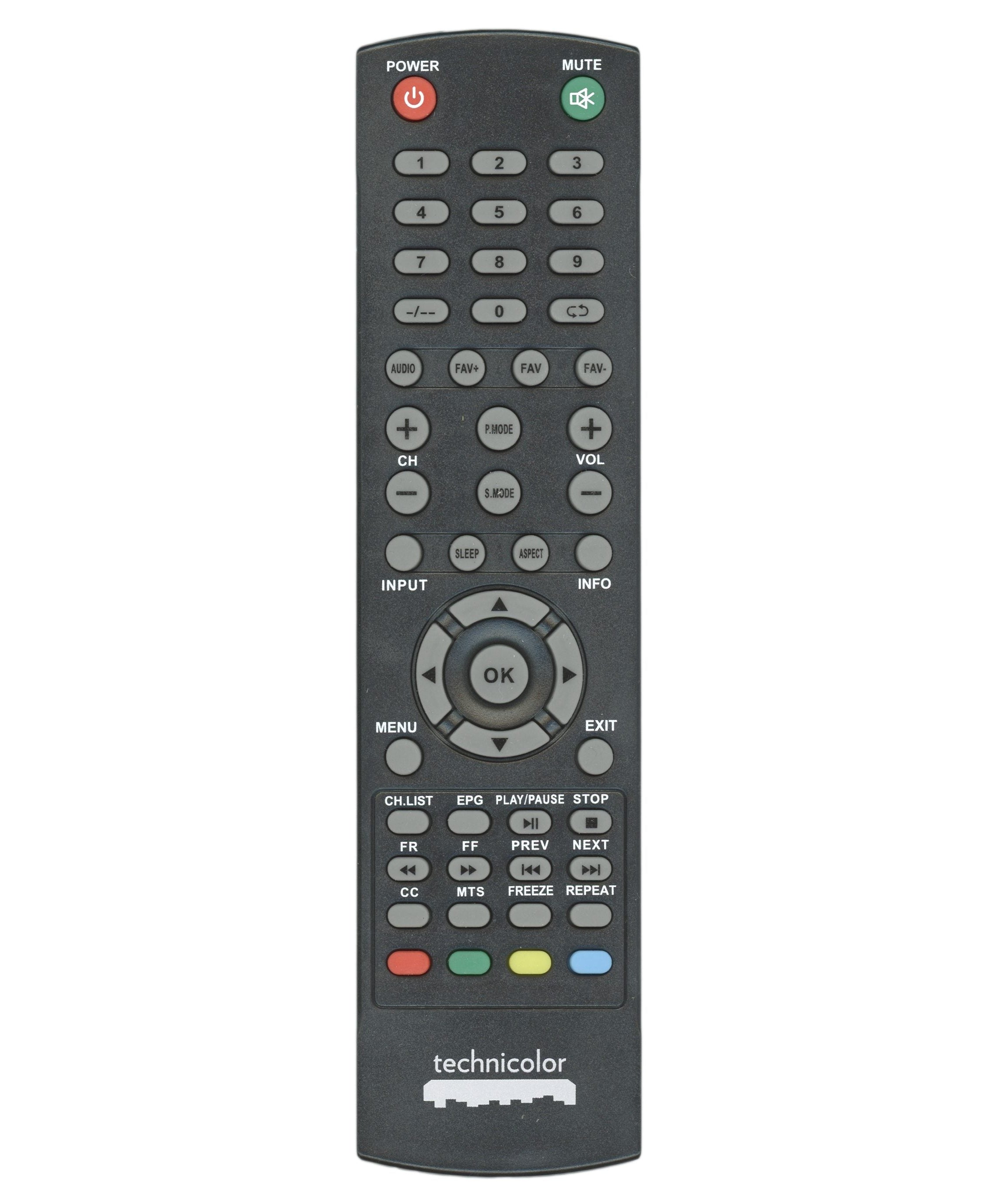 Technicolor TC001REM TV/DVD Remote Control