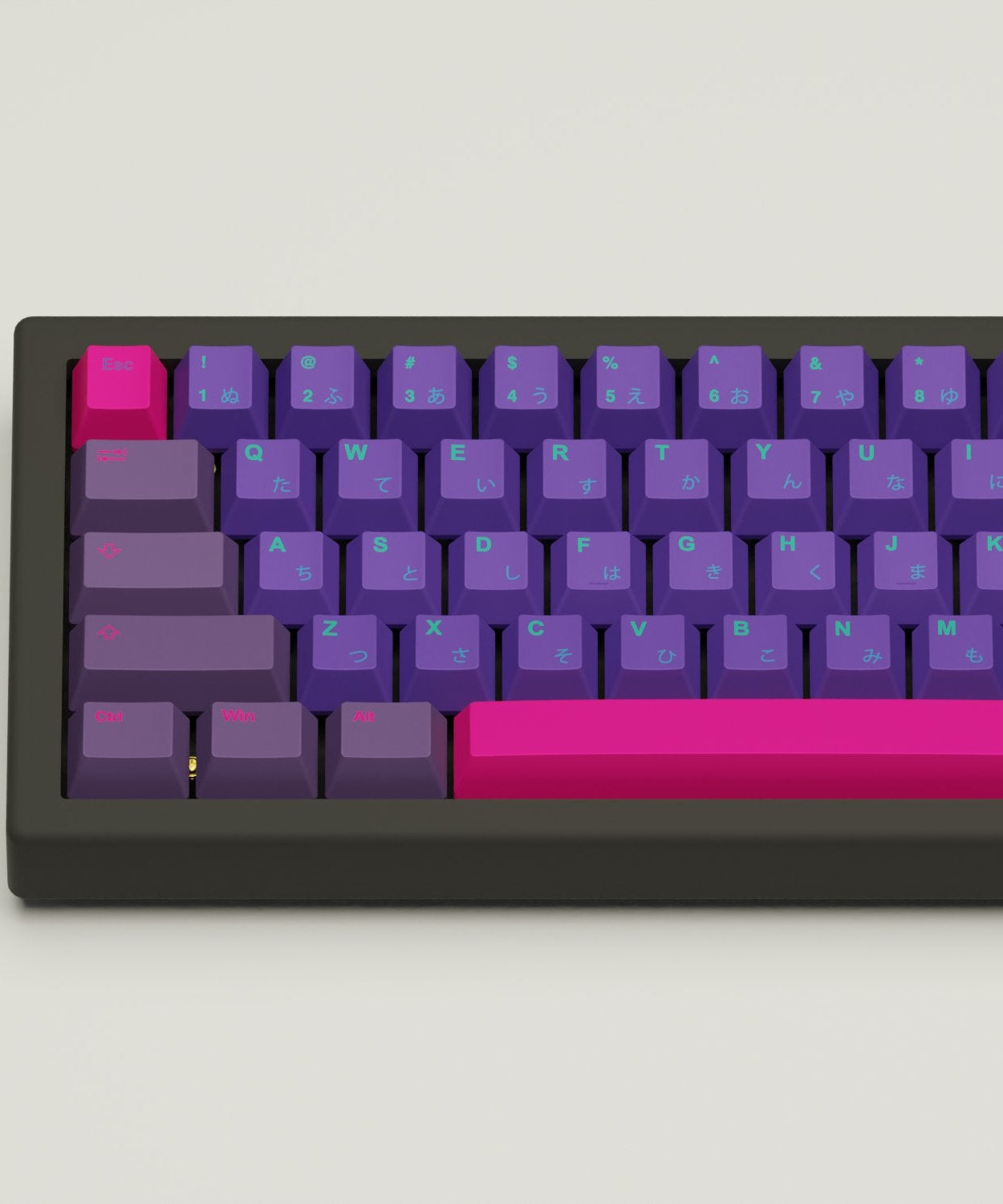 Techno Design Keycaps and Mechanical Keyboard
