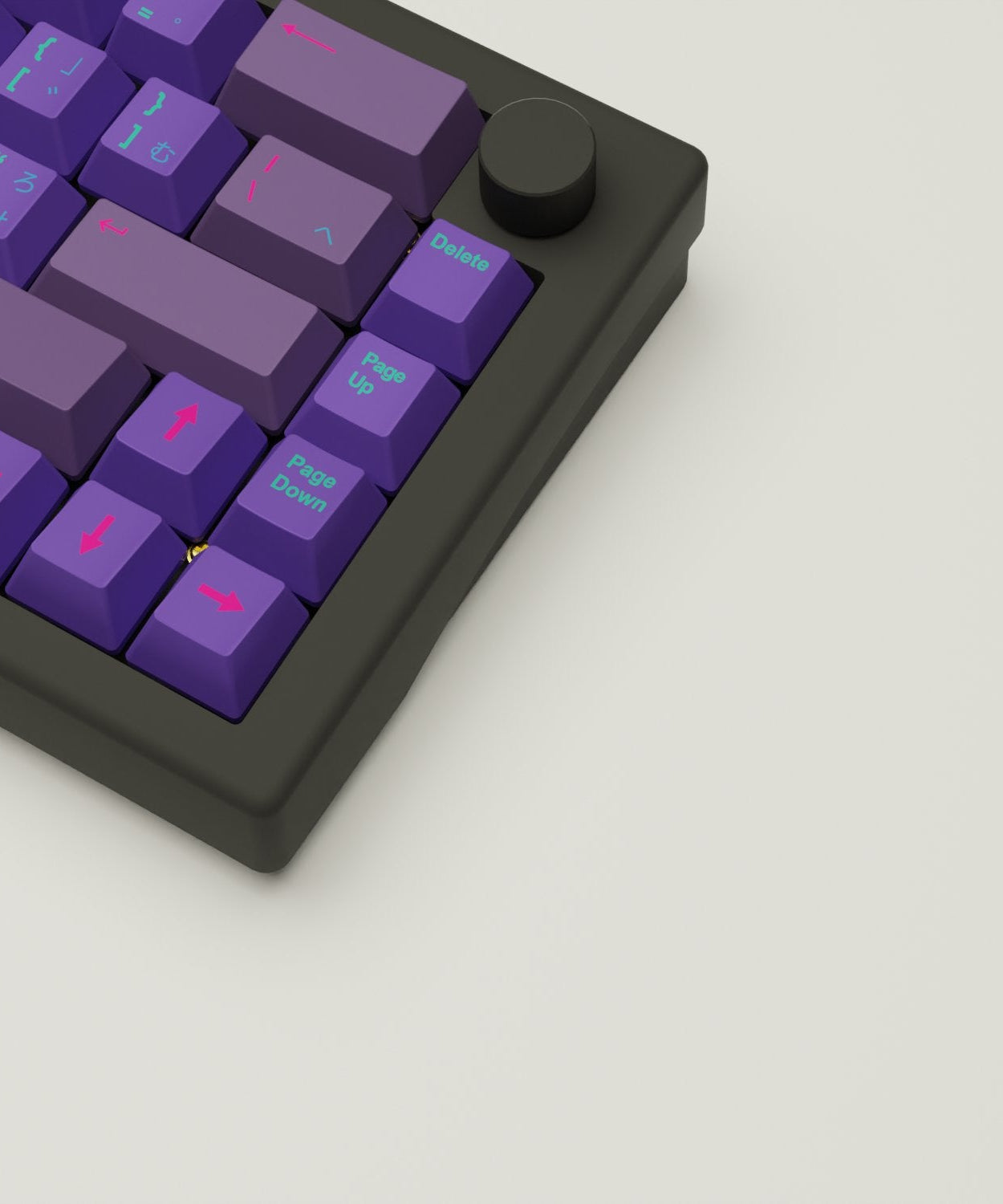 Techno Design Keycaps and Mechanical Keyboard