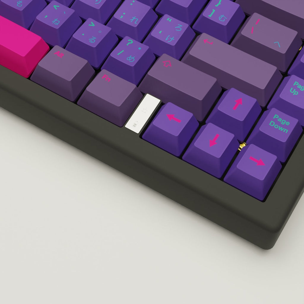 Techno Design Keycaps and Mechanical Keyboard