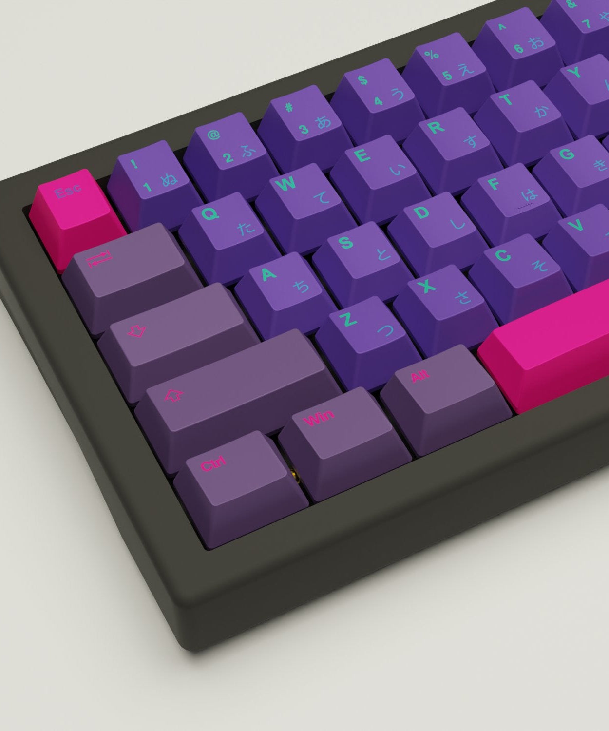 Techno Design Keycaps and Mechanical Keyboard