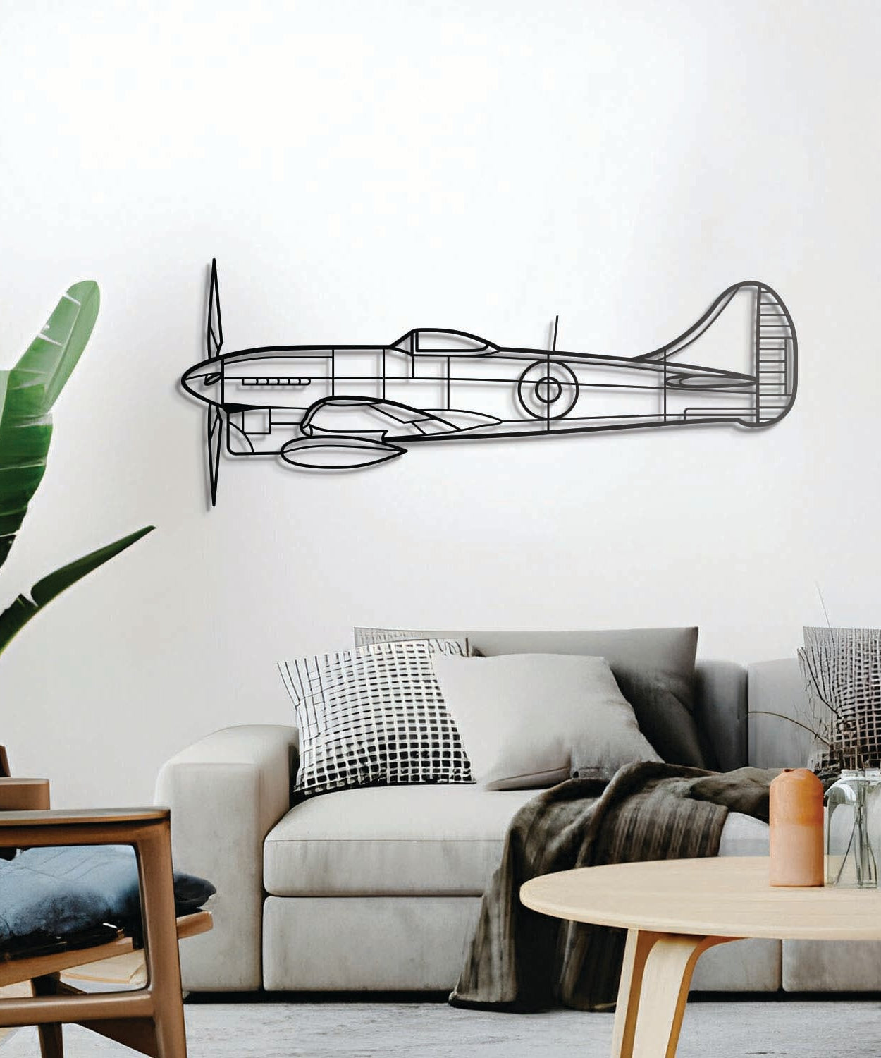 Tempest MK V Wandbild aus Metall – NCP0448