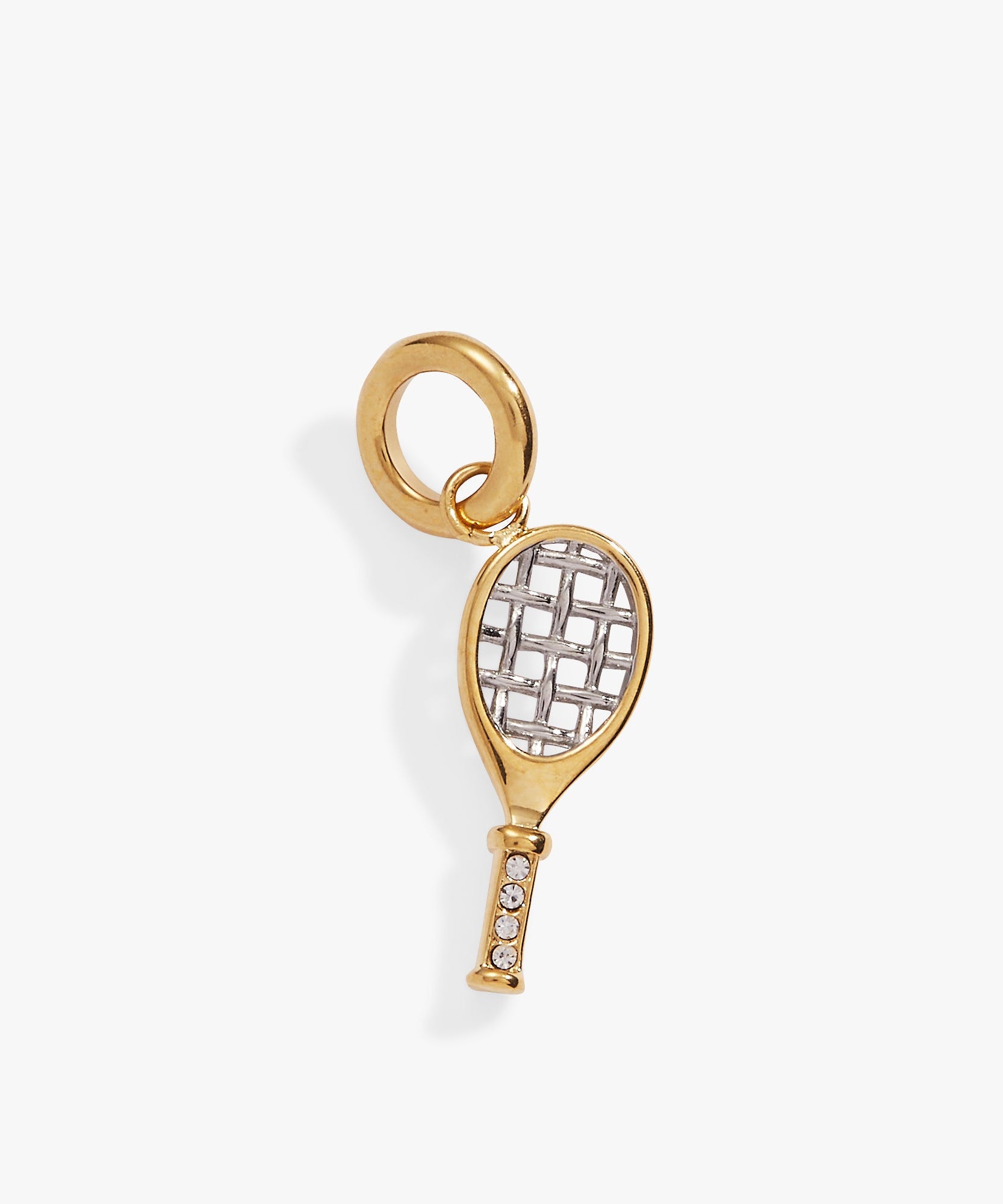 Tennis Racket Interchangeable Charm