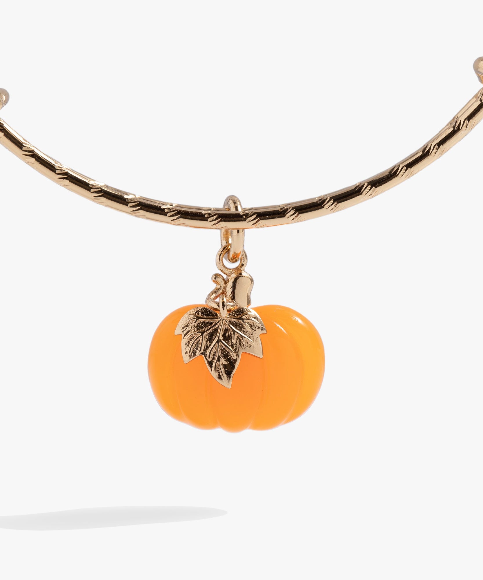 Pumpkin Textured Bangle