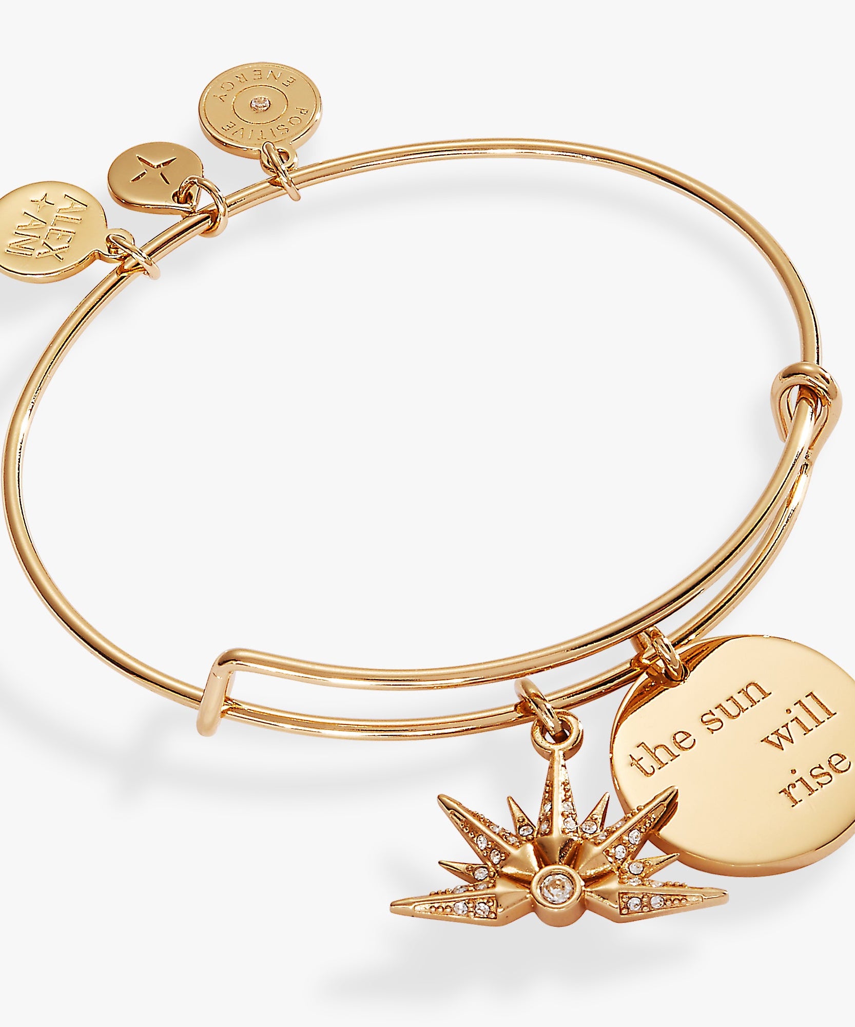 “The Sun Will Rise” Duo Charm Bangle