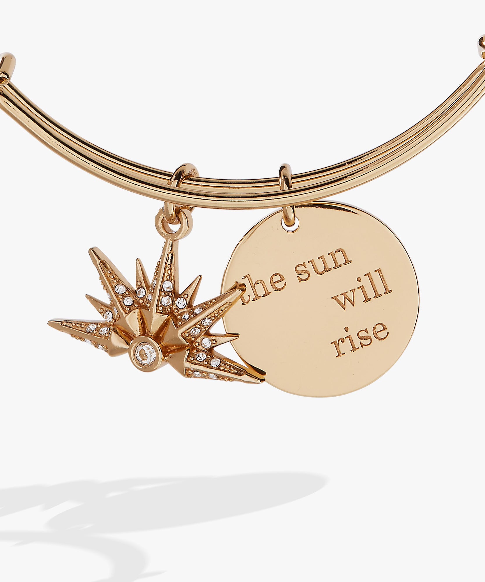 “The Sun Will Rise” Duo Charm Bangle