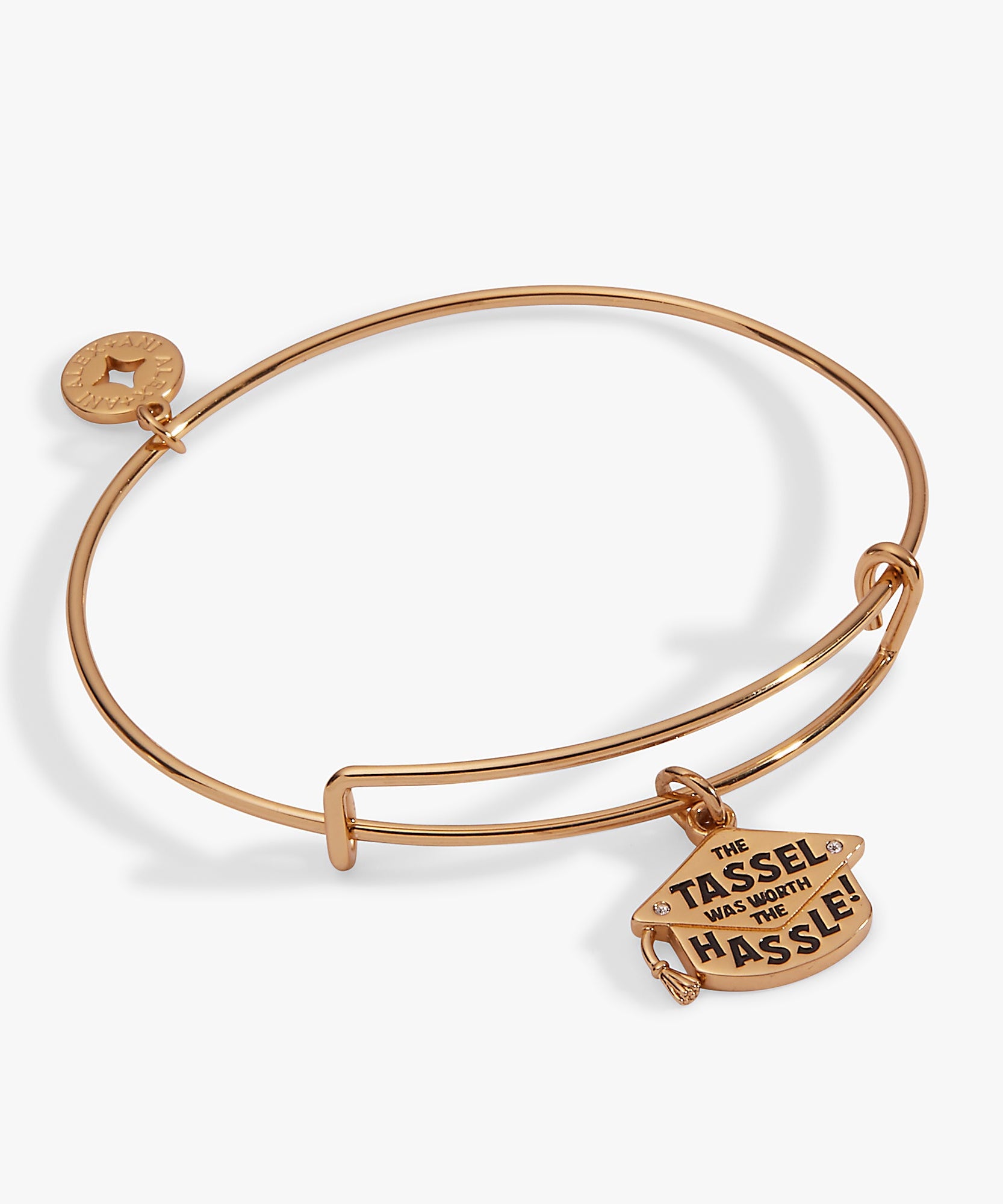 "The Tassel Was Worth The Hassle" Charm Bangle