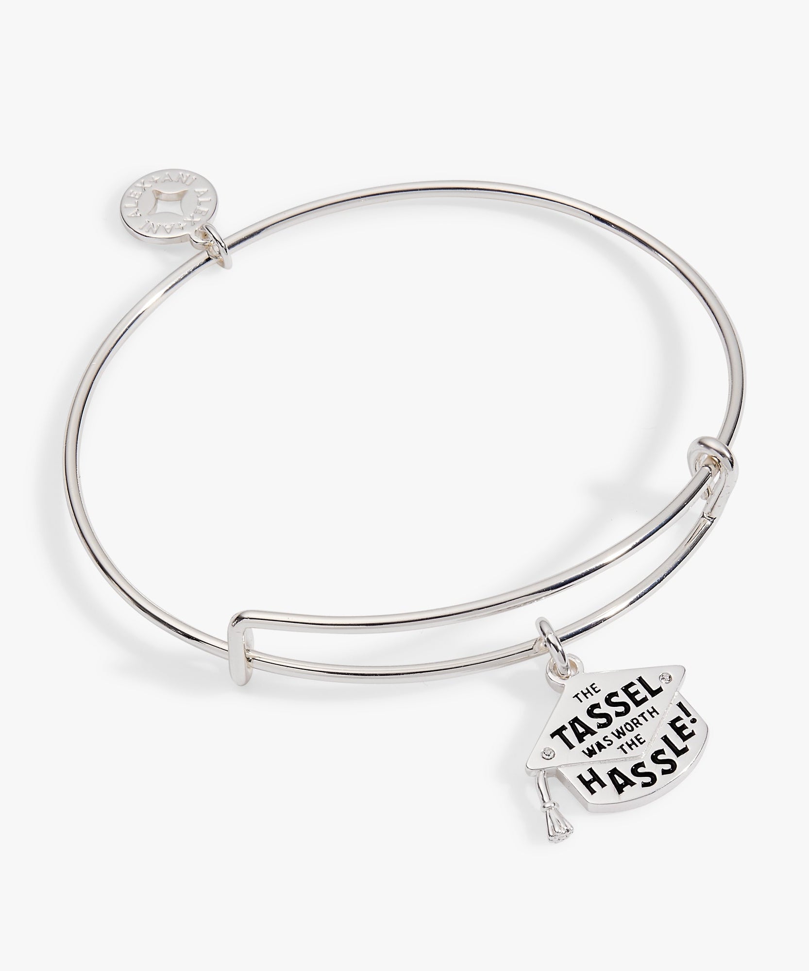 "The Tassel Was Worth The Hassle" Charm Bangle