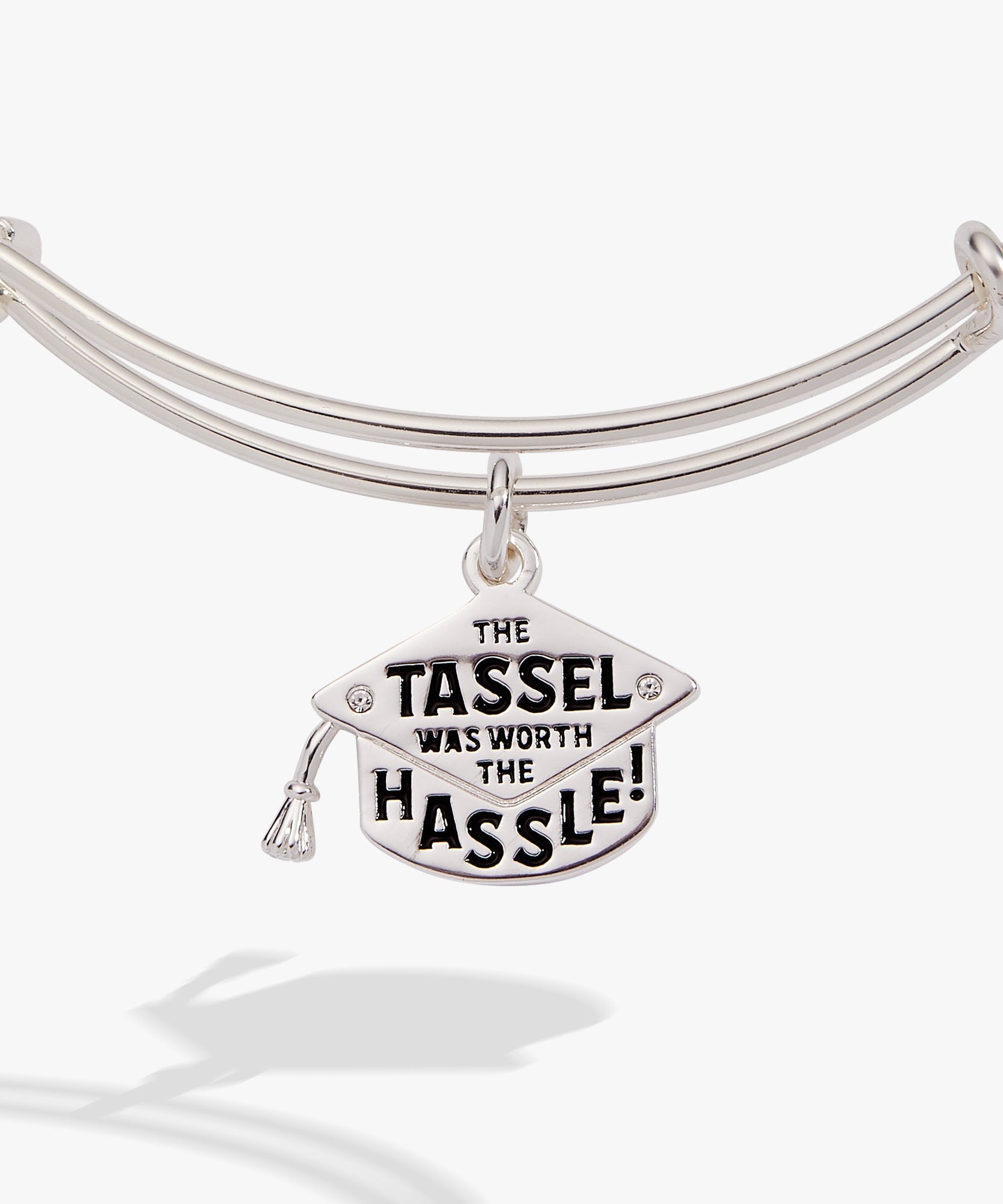 "The Tassel Was Worth The Hassle" Charm Bangle
