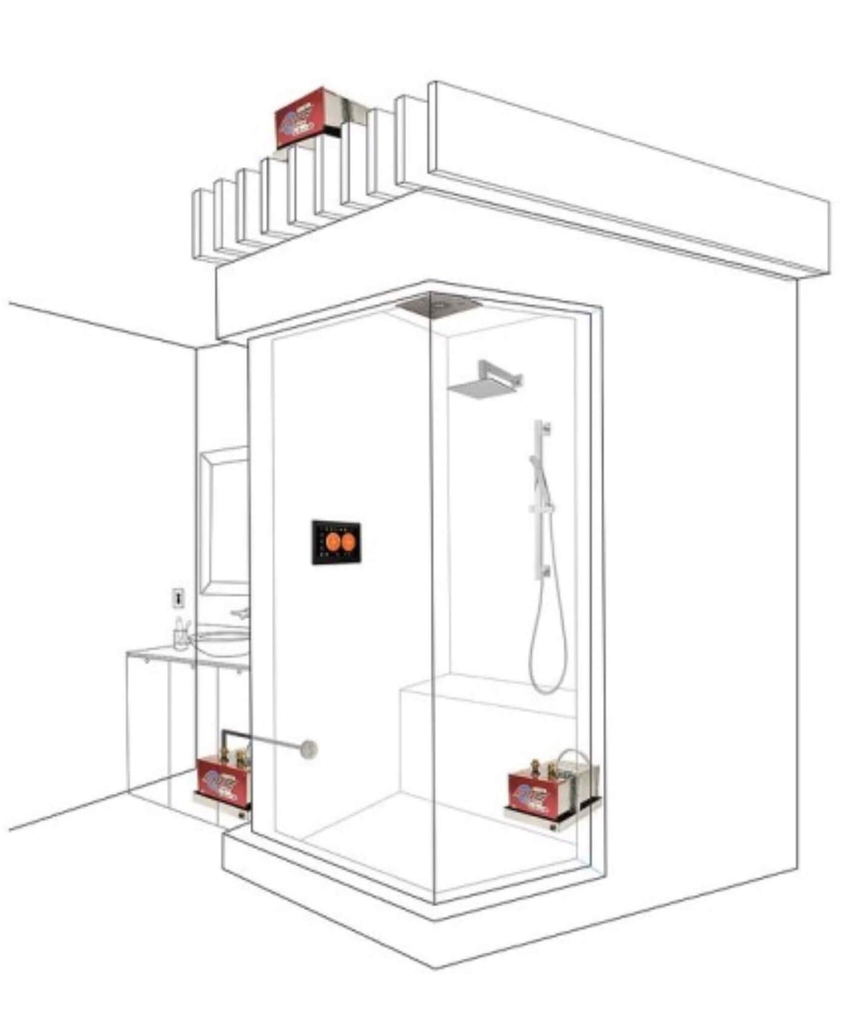 ThermaSol Pro Series II 8KW-24KW Advanced Steam Shower Generator With Fast Start (SAK62039)