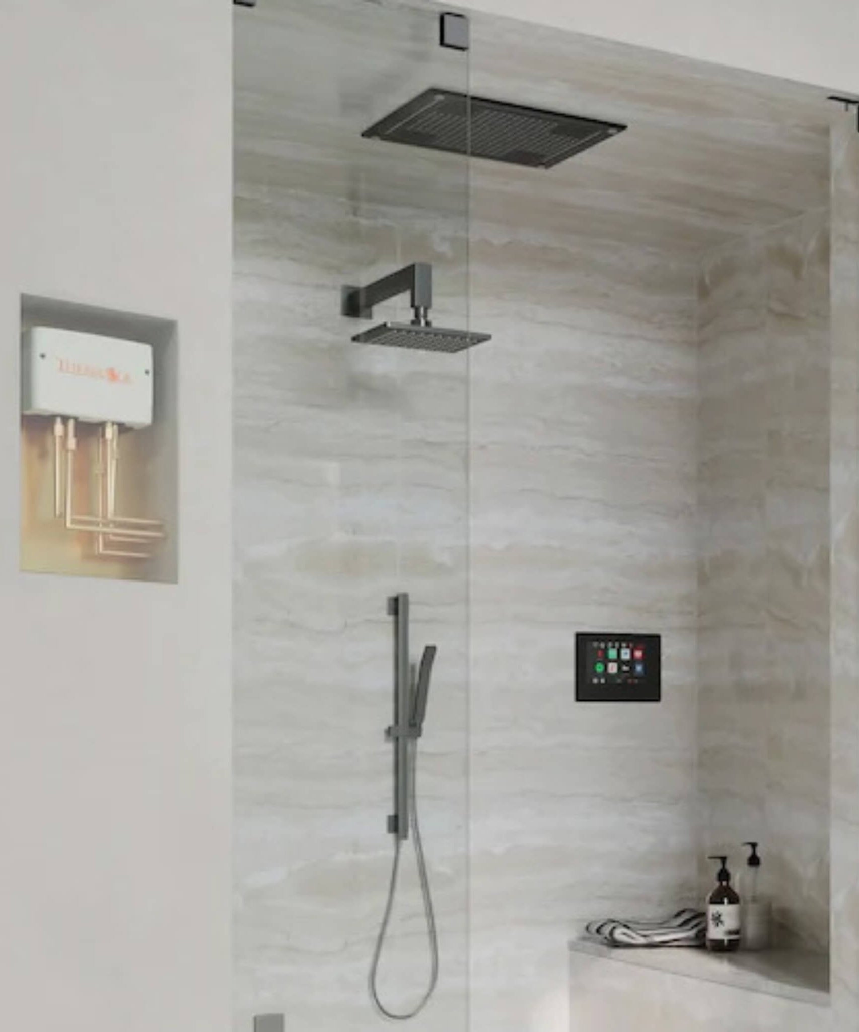 ThermaSol Digital Steam Shower Valve With 3 Output [TDS-3000] (SAK25041)