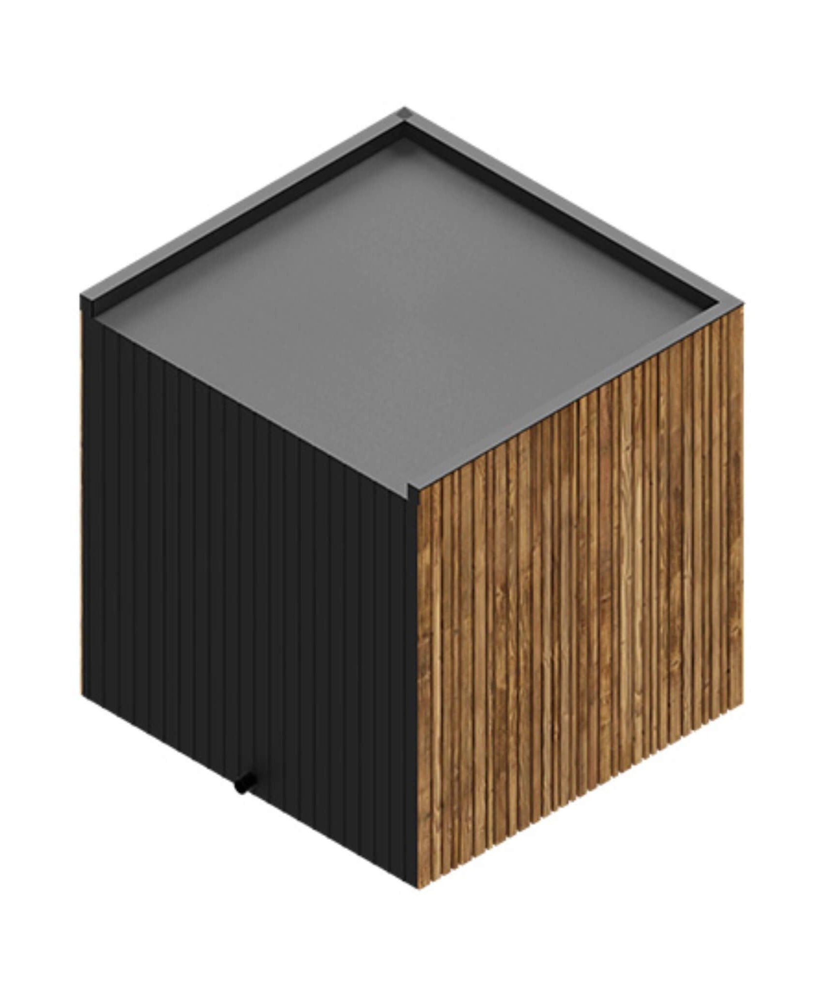 ThermaSol Spectra 4-Person Fully-Assembled Outdoor Sauna Cabin [Made-To-Order] [14-SPECTRA] (SAK46921)