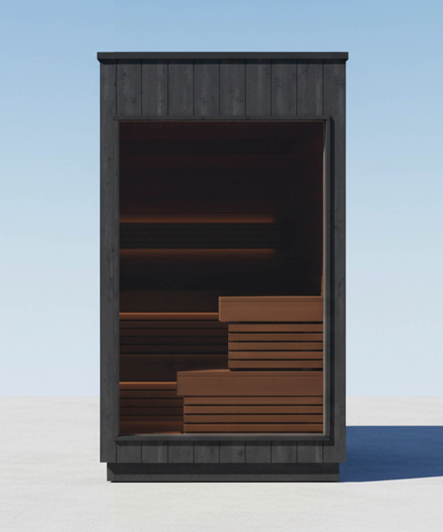 ThermaSol Nordic Misty 2-5 Person Fully-Assembled Outdoor Modular Sauna Cabin [Made-To-Order] [14-KIR] (SAK17365)