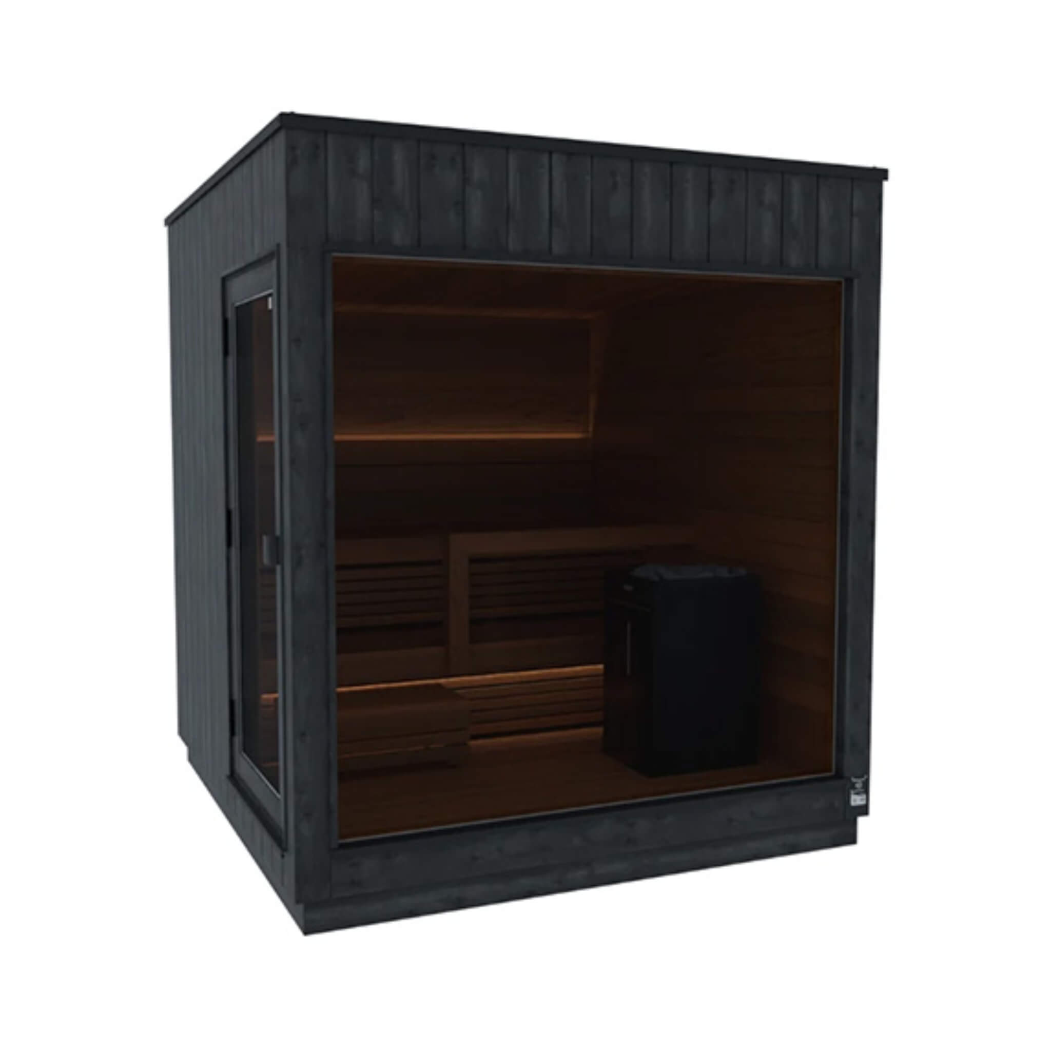 ThermaSol Nordic Misty 2-5 Person Fully-Assembled Outdoor Modular Sauna Cabin [Made-To-Order] [14-KIR] (SAK17365)