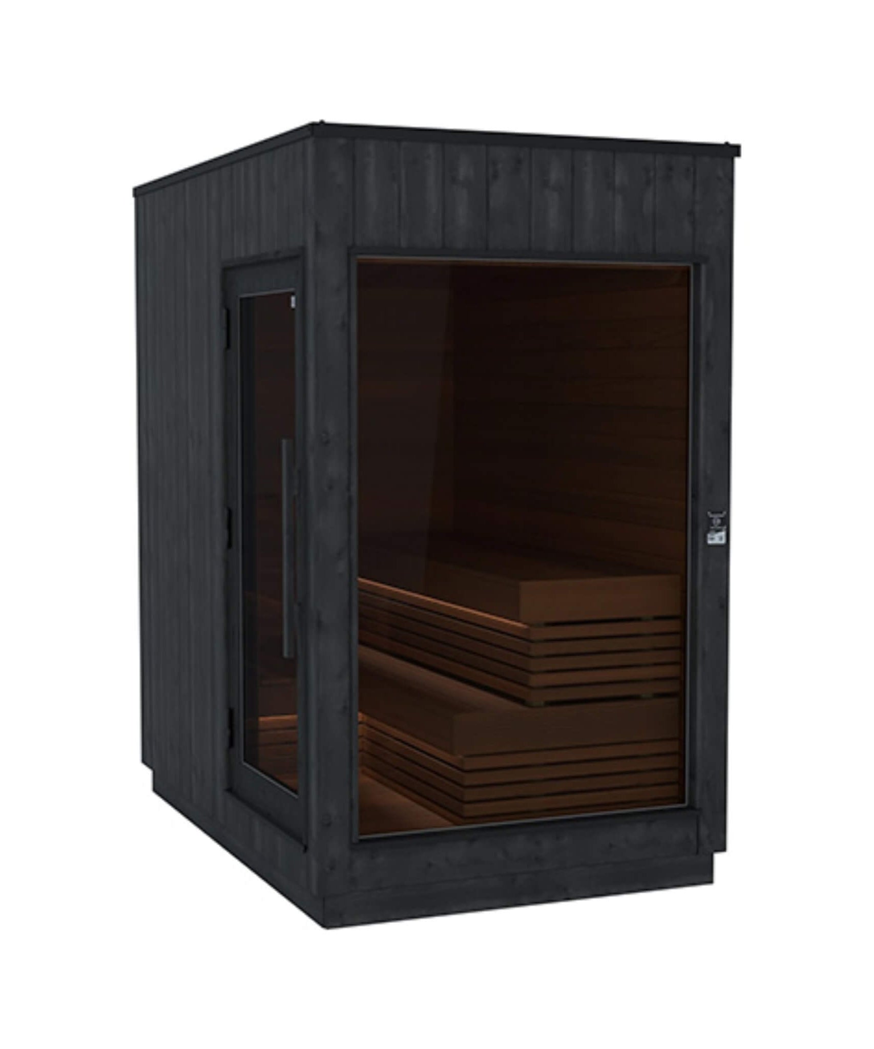 ThermaSol Nordic Misty 2-5 Person Fully-Assembled Outdoor Modular Sauna Cabin [Made-To-Order] [14-KIR] (SAK17365)