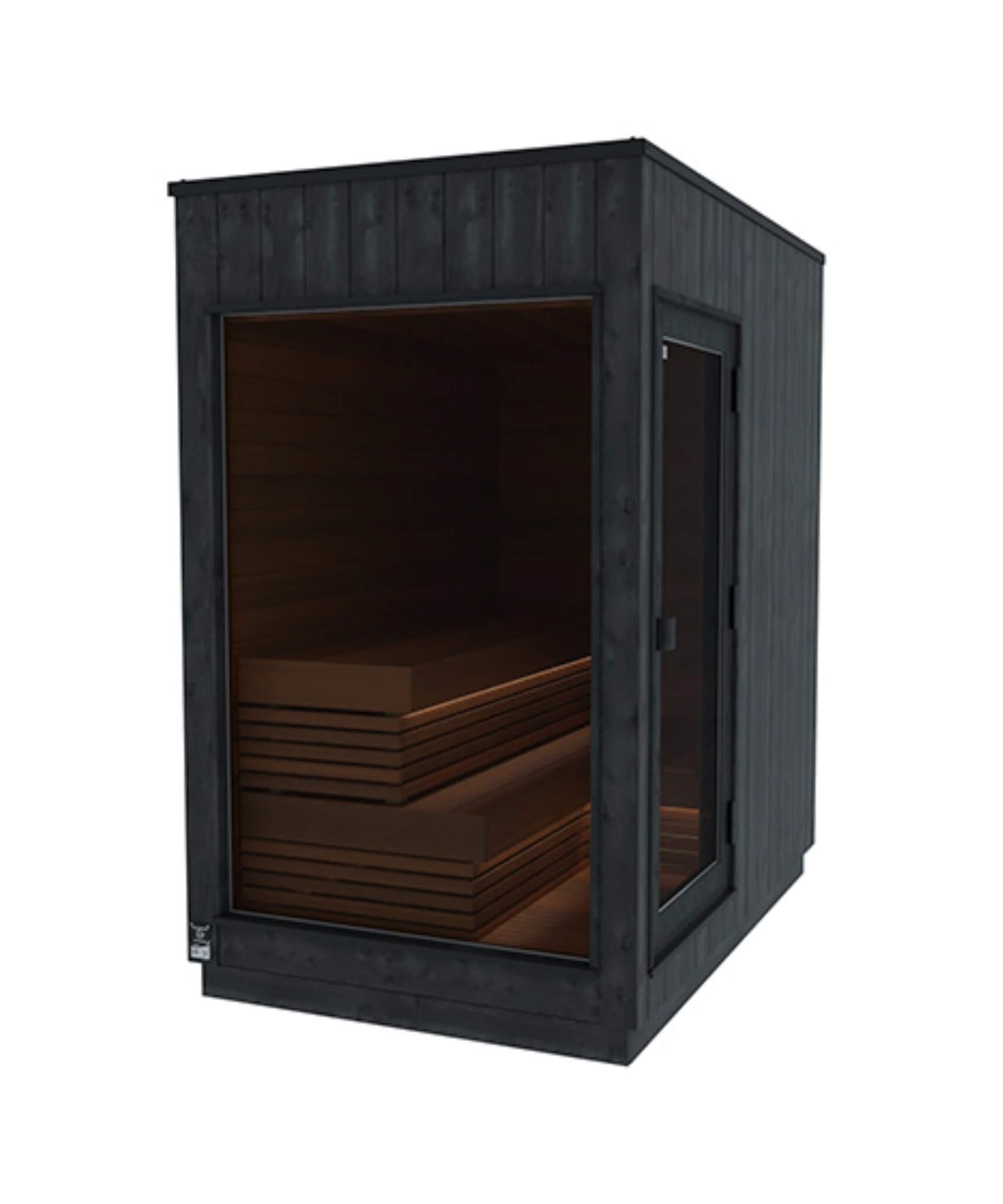 ThermaSol Nordic Misty 2-5 Person Fully-Assembled Outdoor Modular Sauna Cabin [Made-To-Order] [14-KIR] (SAK17365)
