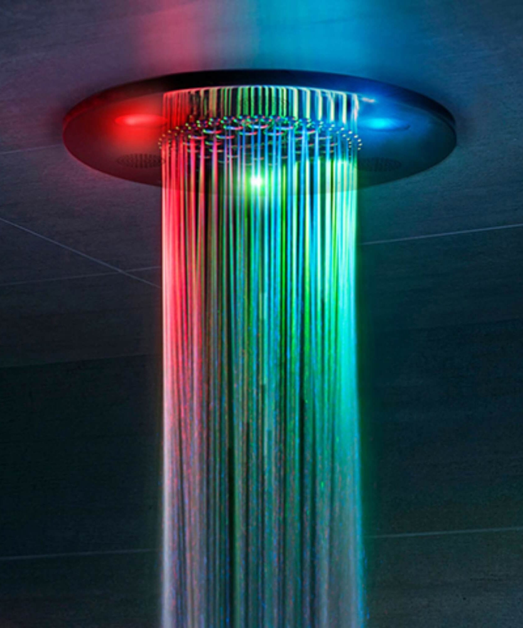 ThermaSol Serenity 10 Round Steam Shower Rainhead System With Light & Sound [SLSRRD] (SAK14982)