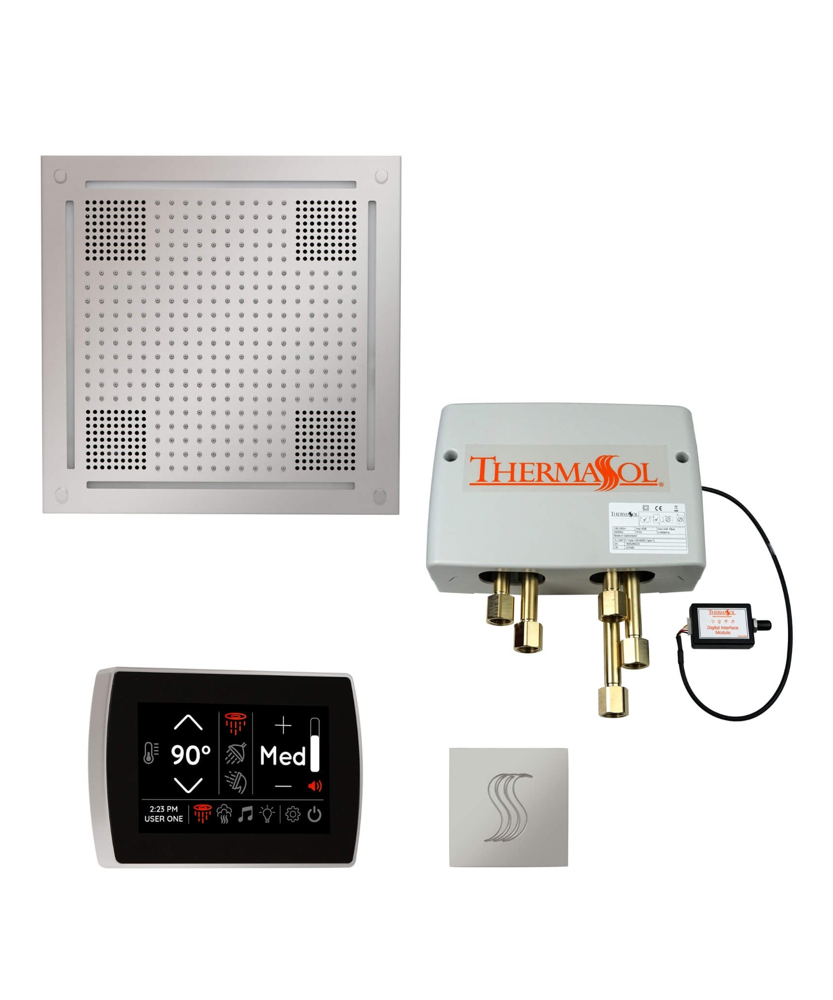 ThermaSol STC & HydroVive Total Wellness Package With Digital Shower Valve [TWPH] (SAK43412)