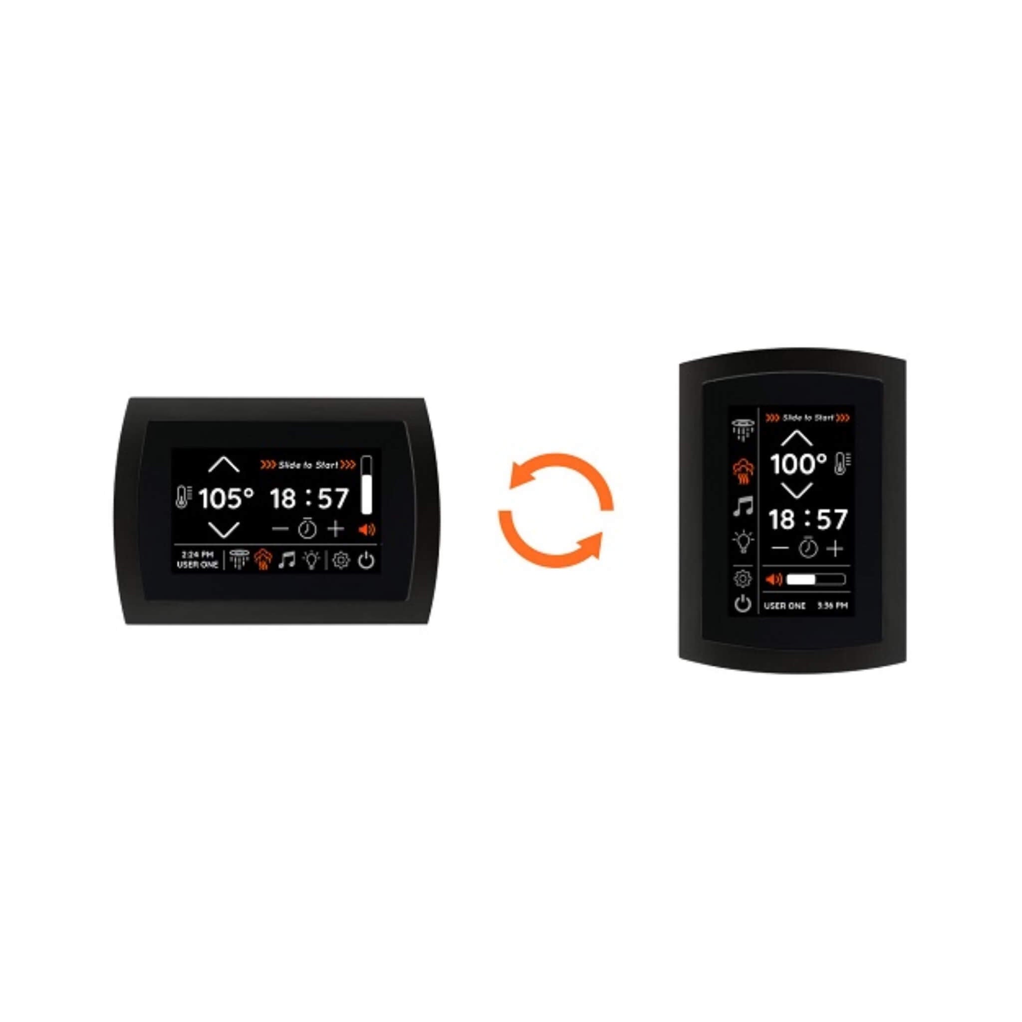 ThermaSol STC & HydroVive Wellness Shower Package With Digital Shower Valve (SAK40716)