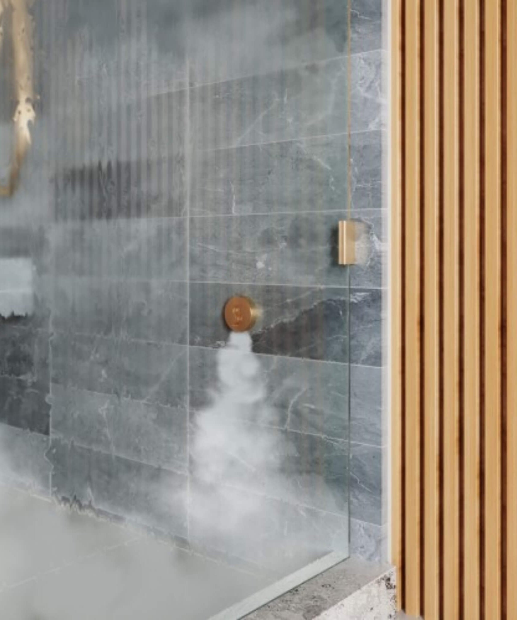 ThermaSol SignaTouch Flushmount 5-Inch Digital Shower Steam Control Package With Serenity 10 [TWPSR] (SAK84375)