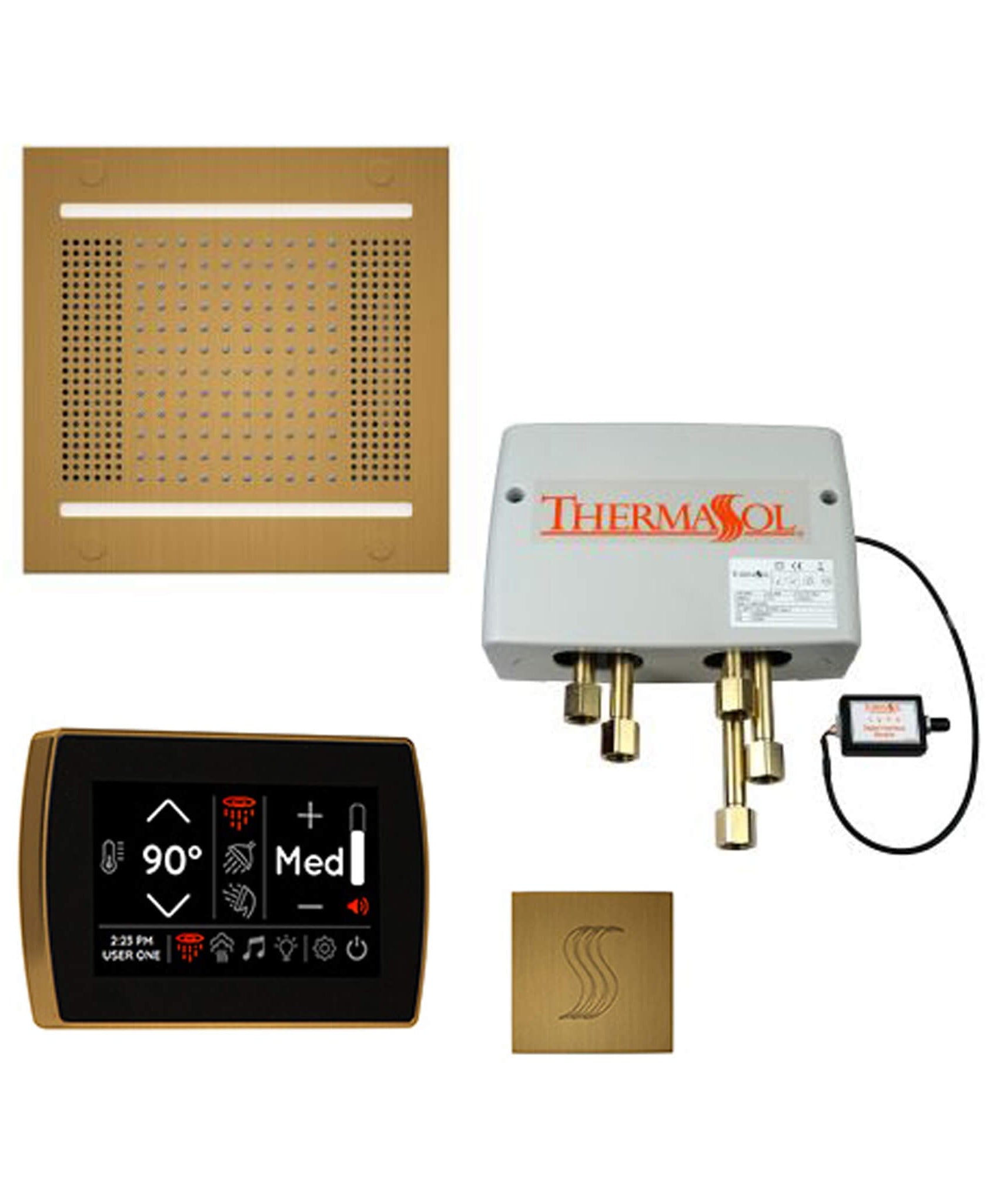 ThermaSol STC & HydroVive Total Wellness Package With Digital Shower Valve [TWPH] (SAK43412)