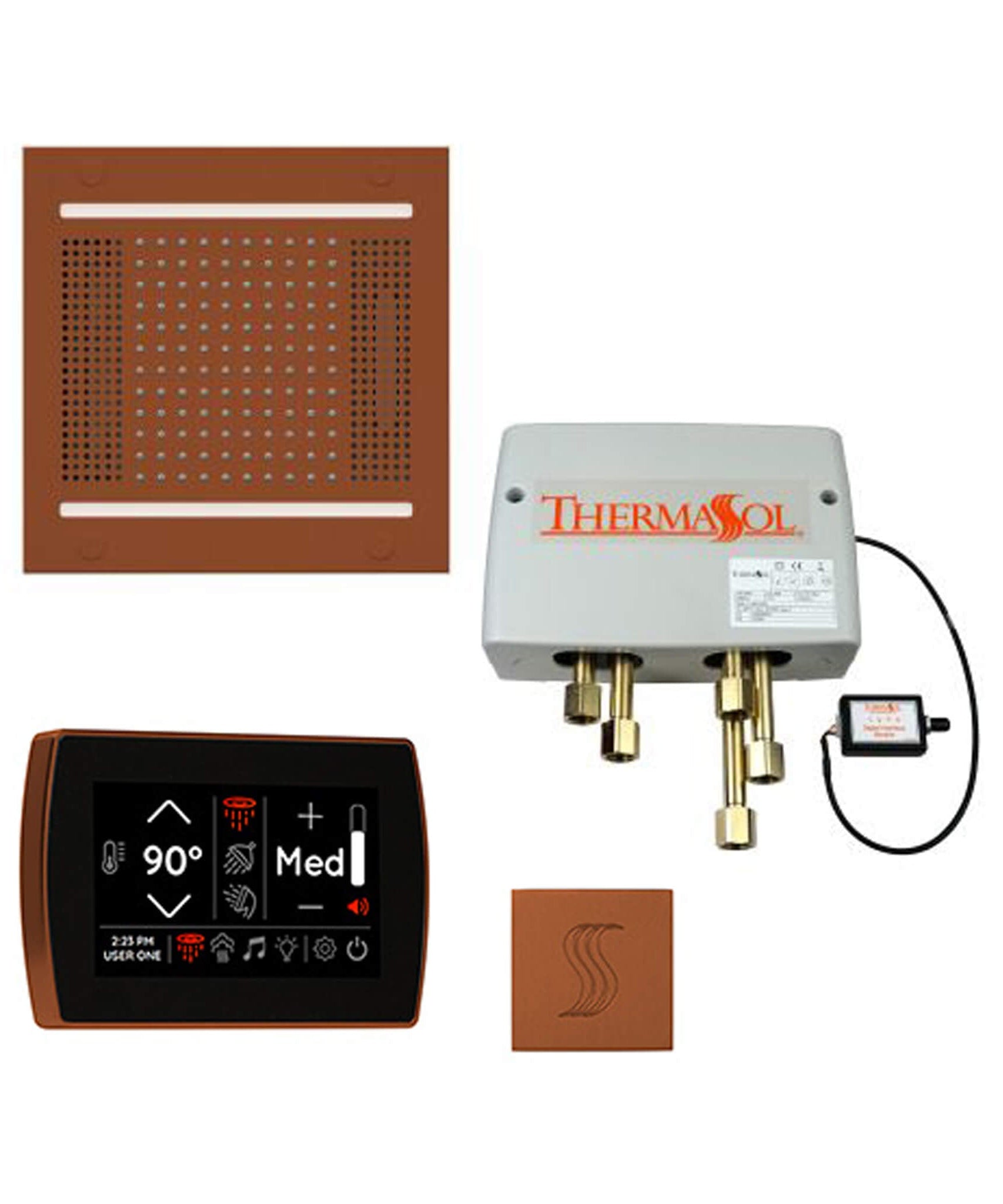 ThermaSol STC & HydroVive Total Wellness Package With Digital Shower Valve [TWPH] (SAK43412)