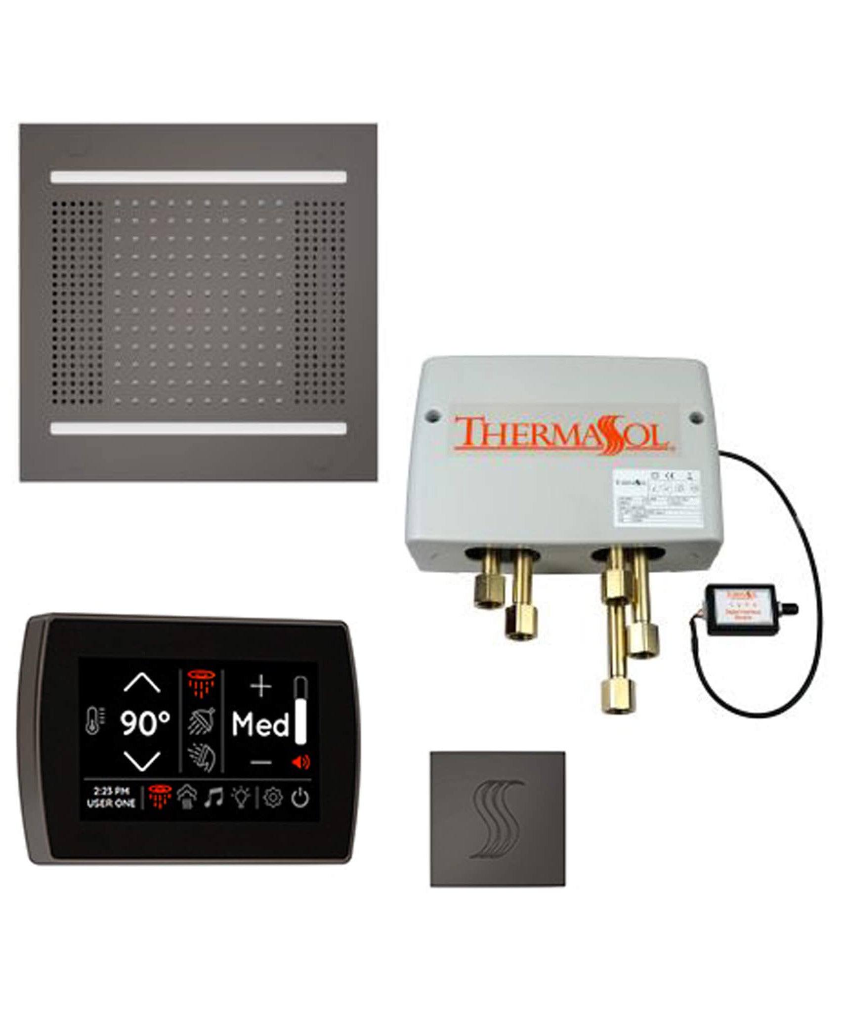 ThermaSol STC & HydroVive Total Wellness Package With Digital Shower Valve [TWPH] (SAK43412)