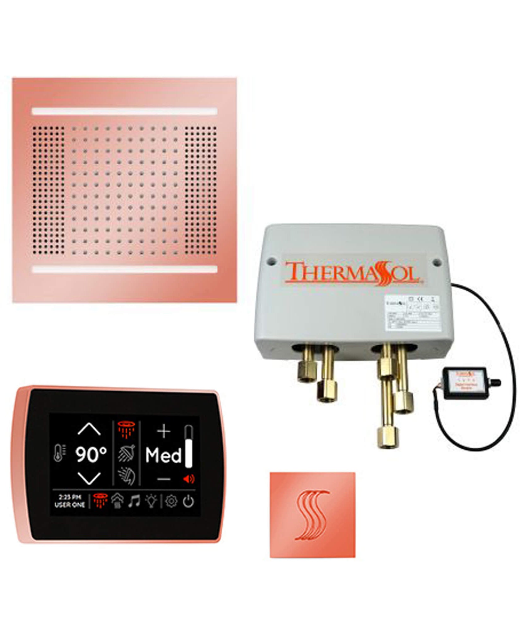 ThermaSol STC & HydroVive Total Wellness Package With Digital Shower Valve [TWPH] (SAK43412)