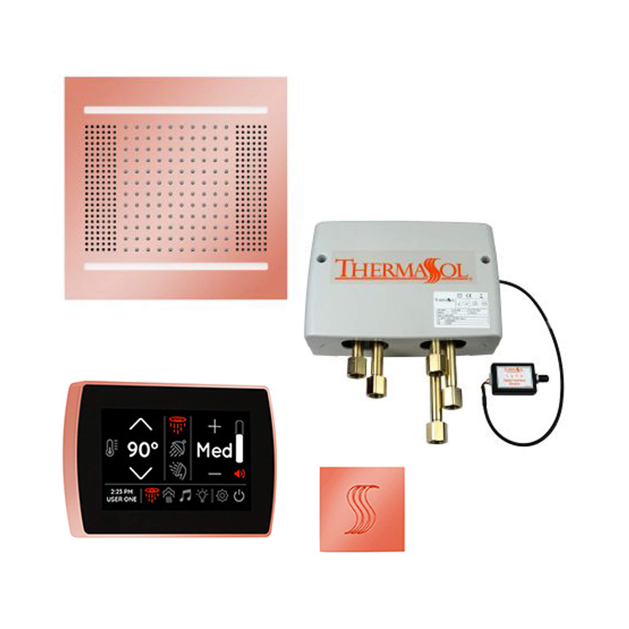 ThermaSol STC & HydroVive Total Wellness Package With Digital Shower Valve [TWPH] (SAK43412)