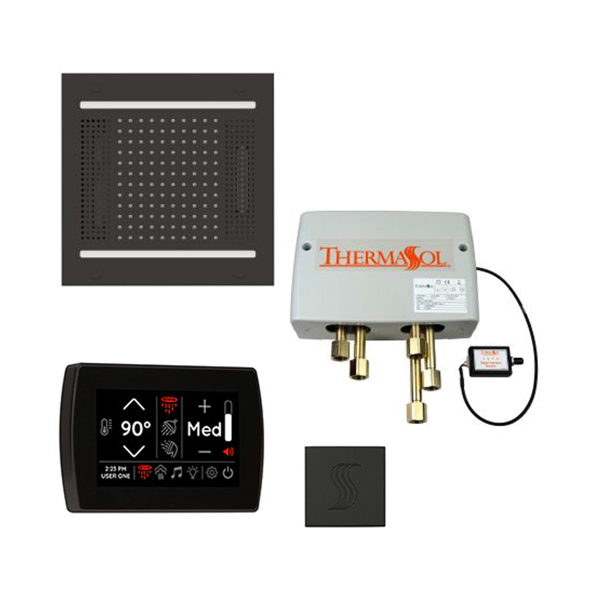 ThermaSol STC & HydroVive Total Wellness Package With Digital Shower Valve [TWPH] (SAK43412)