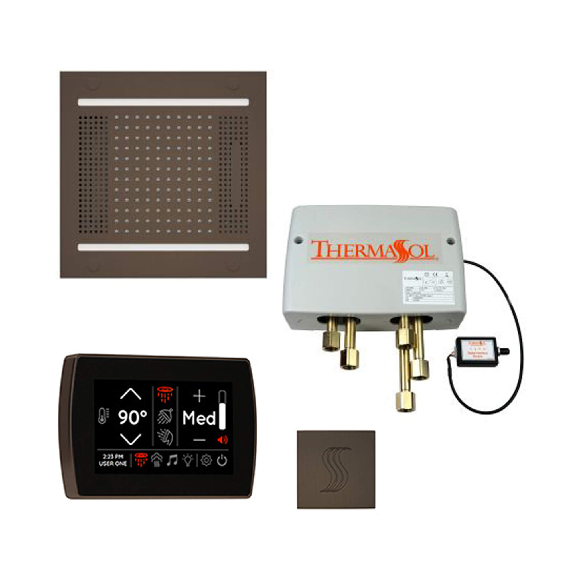 ThermaSol STC & HydroVive Total Wellness Package With Digital Shower Valve [TWPH] (SAK43412)