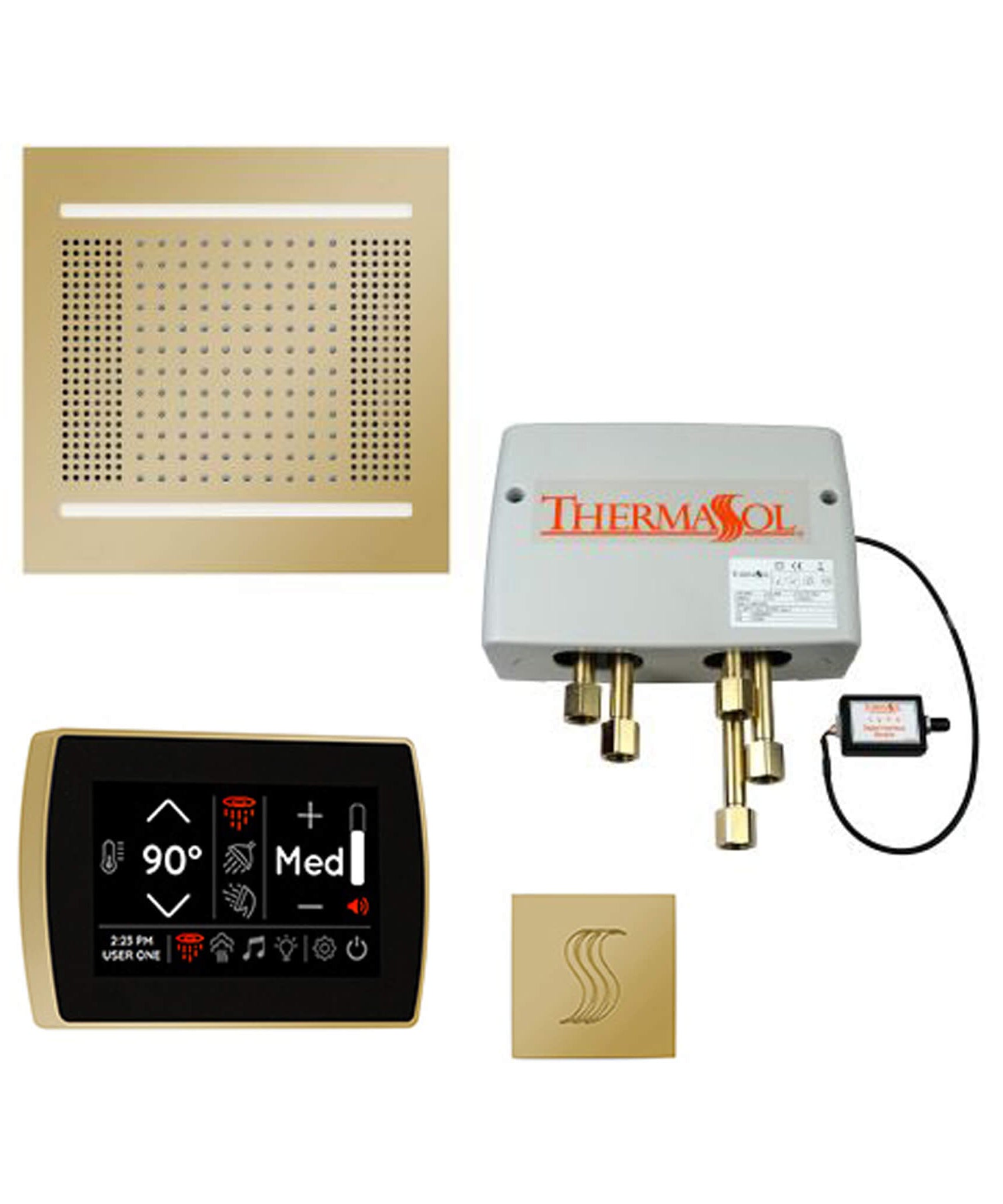 ThermaSol STC & HydroVive Total Wellness Package With Digital Shower Valve [TWPH] (SAK43412)