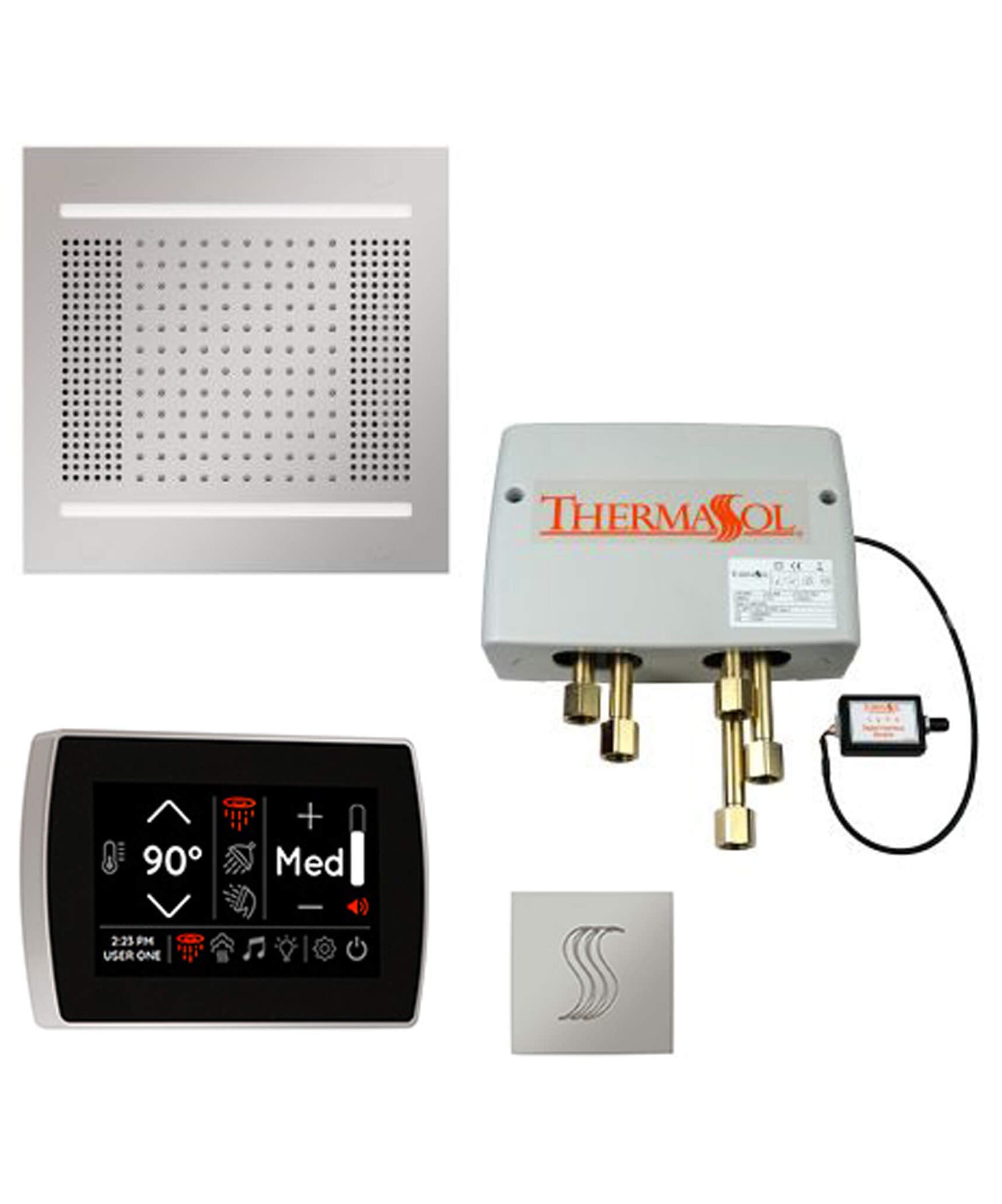 ThermaSol STC & HydroVive Total Wellness Package With Digital Shower Valve [TWPH] (SAK43412)