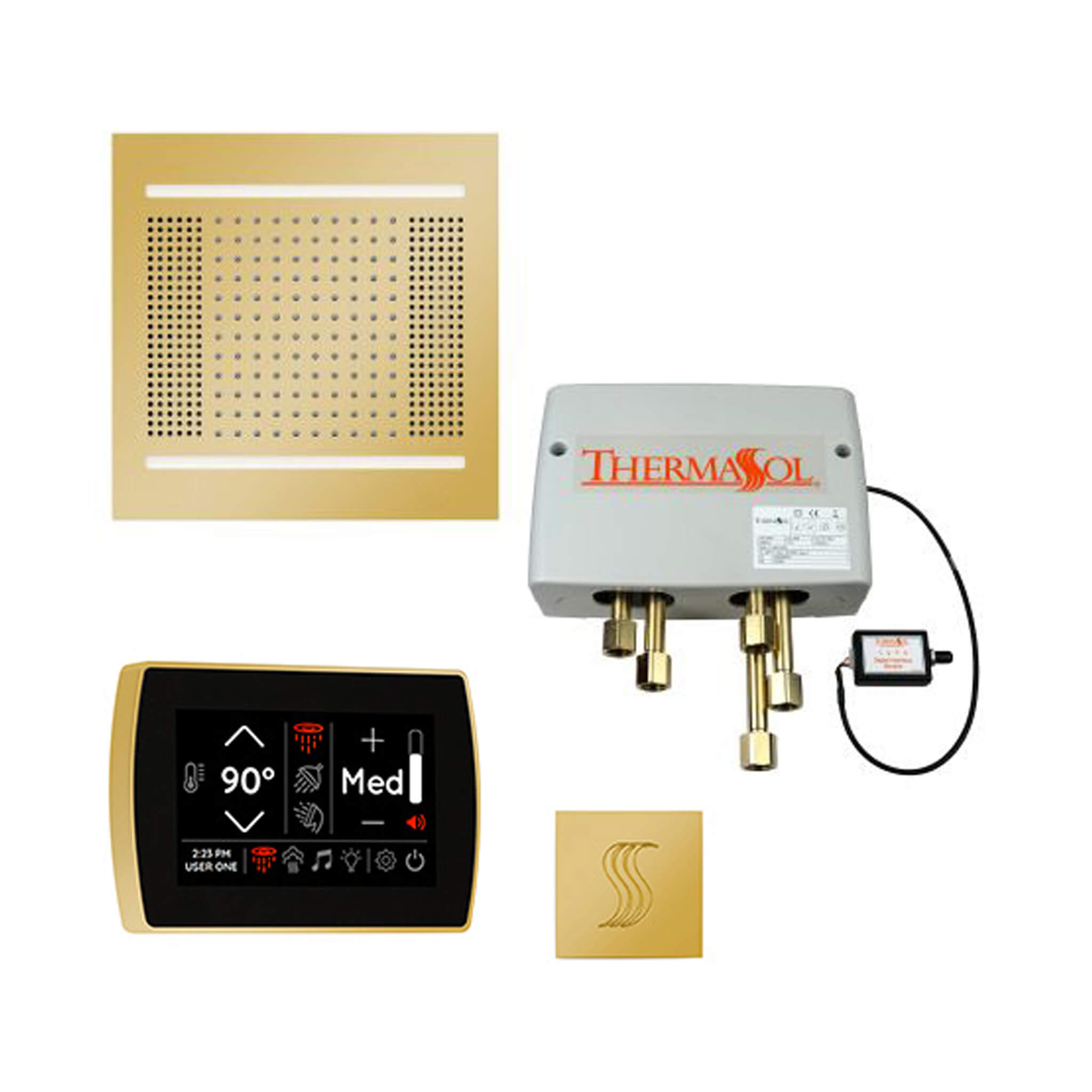 ThermaSol STC & HydroVive Total Wellness Package With Digital Shower Valve [TWPH] (SAK43412)