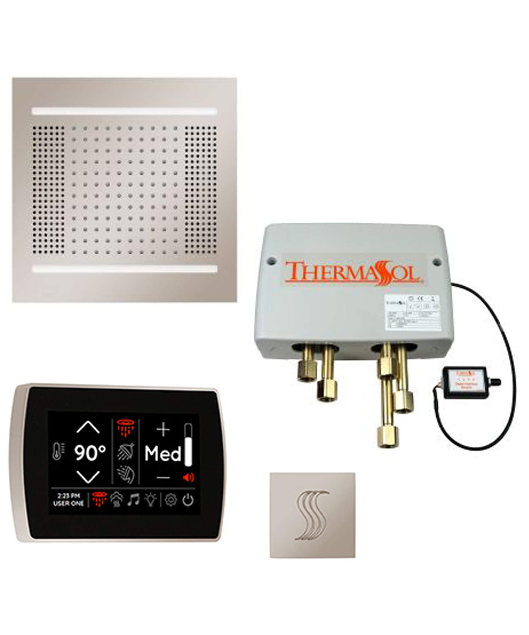 ThermaSol STC & HydroVive Total Wellness Package With Digital Shower Valve [TWPH] (SAK43412)